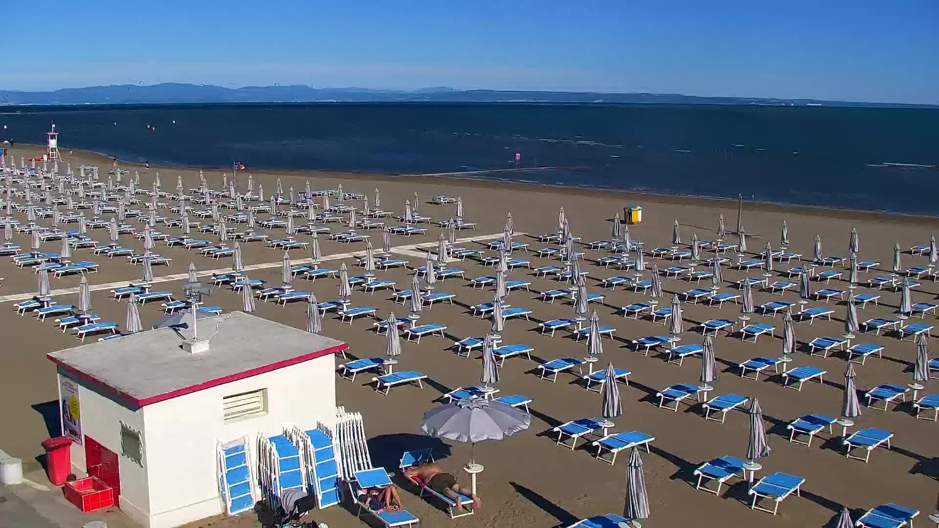 Webcam Live Grado: Vista sulla spiaggia e sull’acquapark in tempo reale