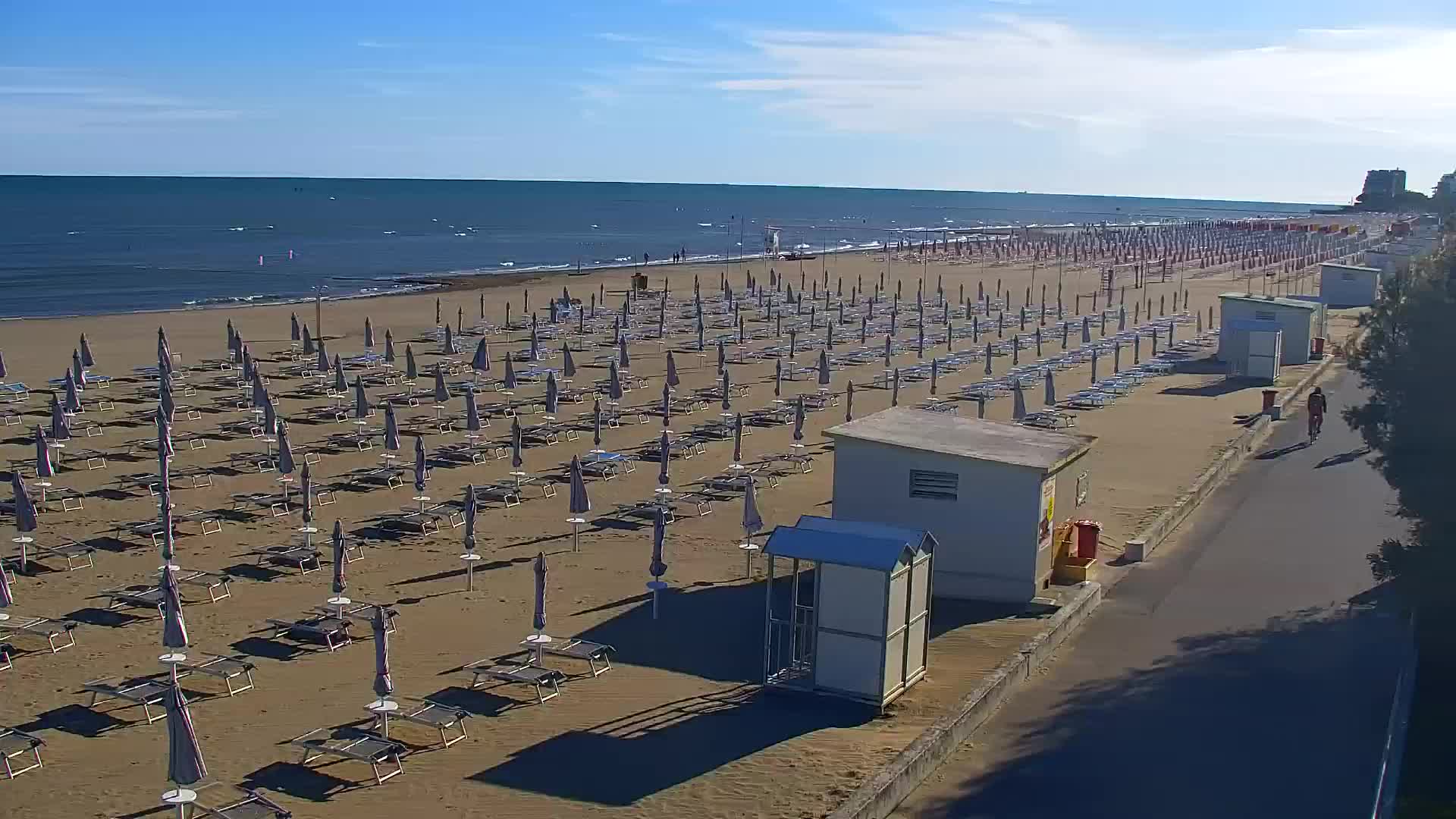 Webcam en direct Grado : Vues sur la plage et l’aquapark en temps réel