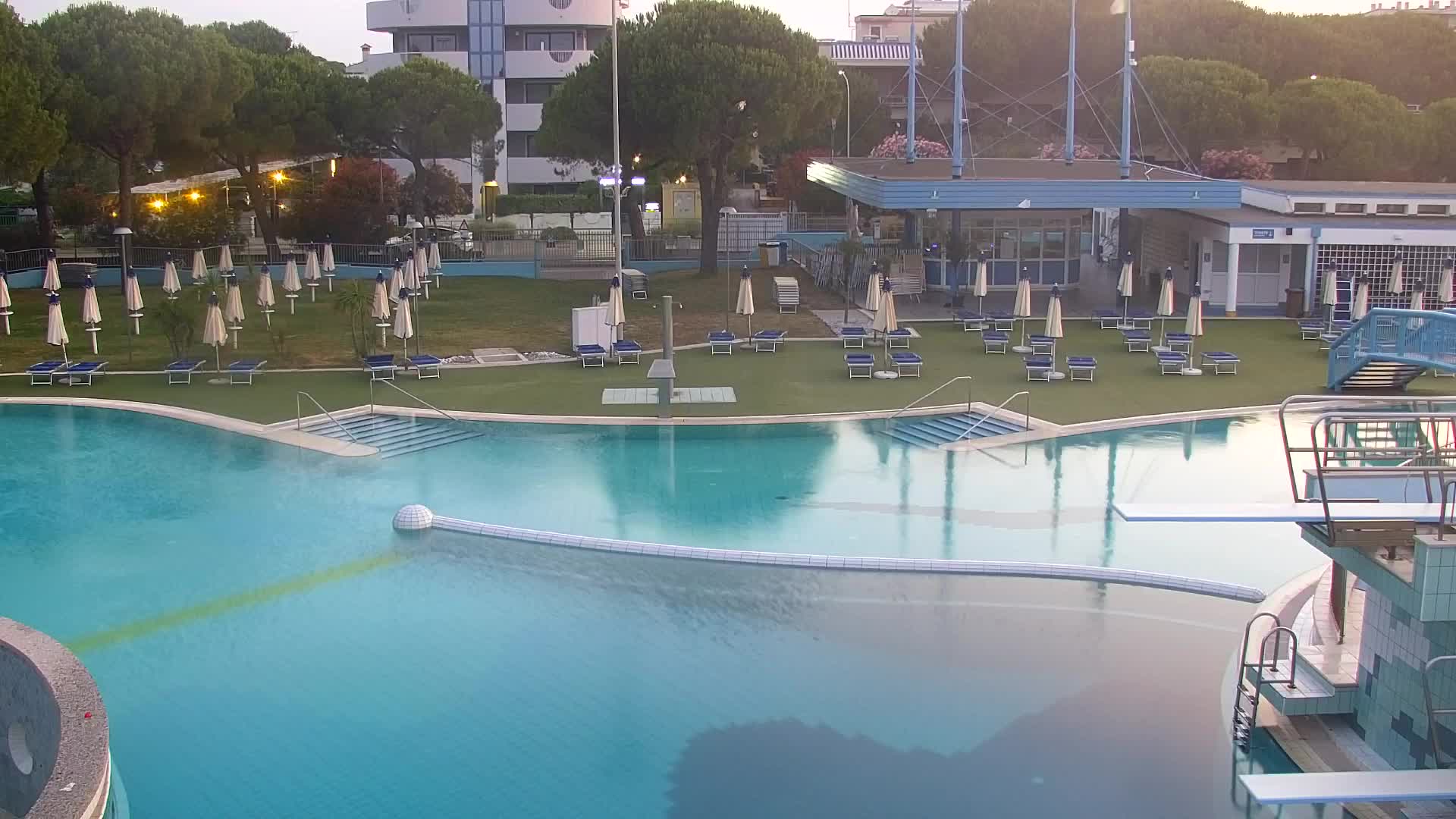 Webcam en direct Grado : Vues sur la plage et l’aquapark en temps réel