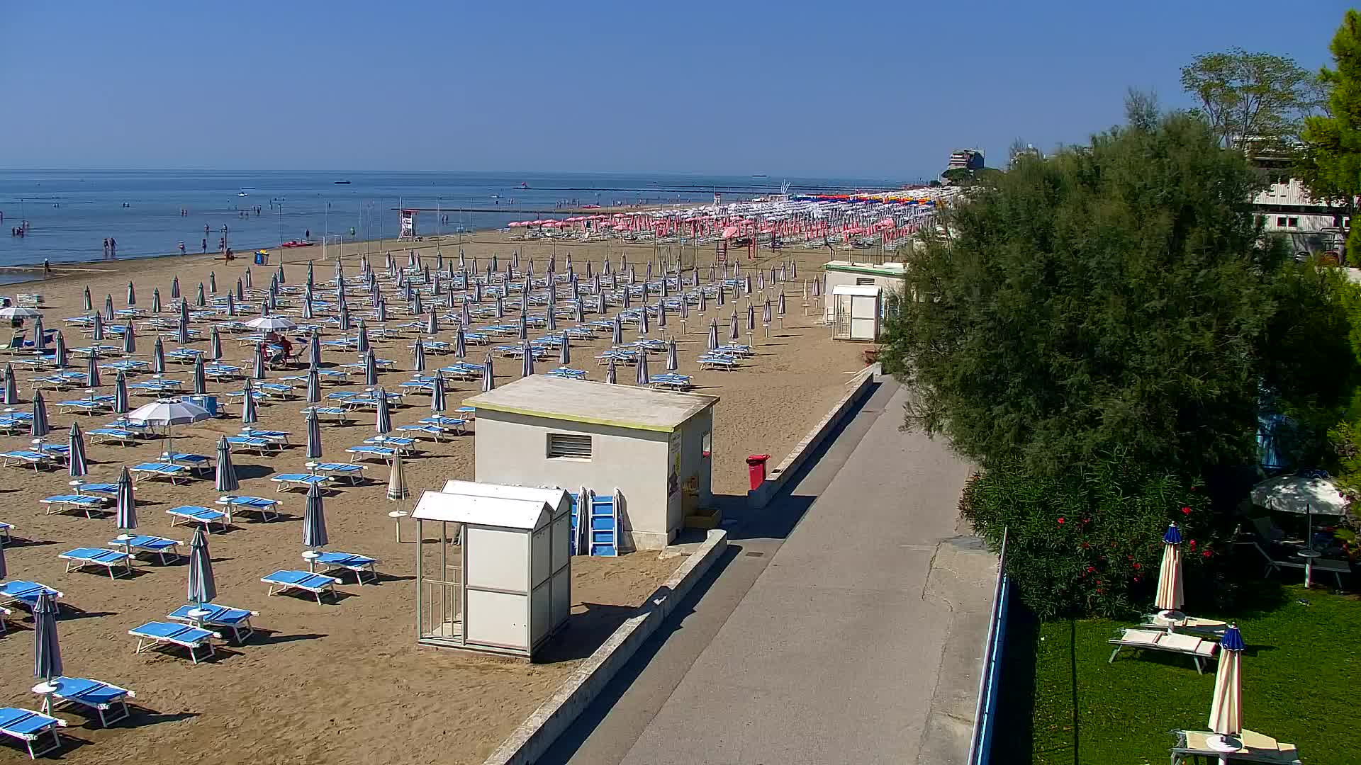 Web kamera Grado – Aquapark i plaža