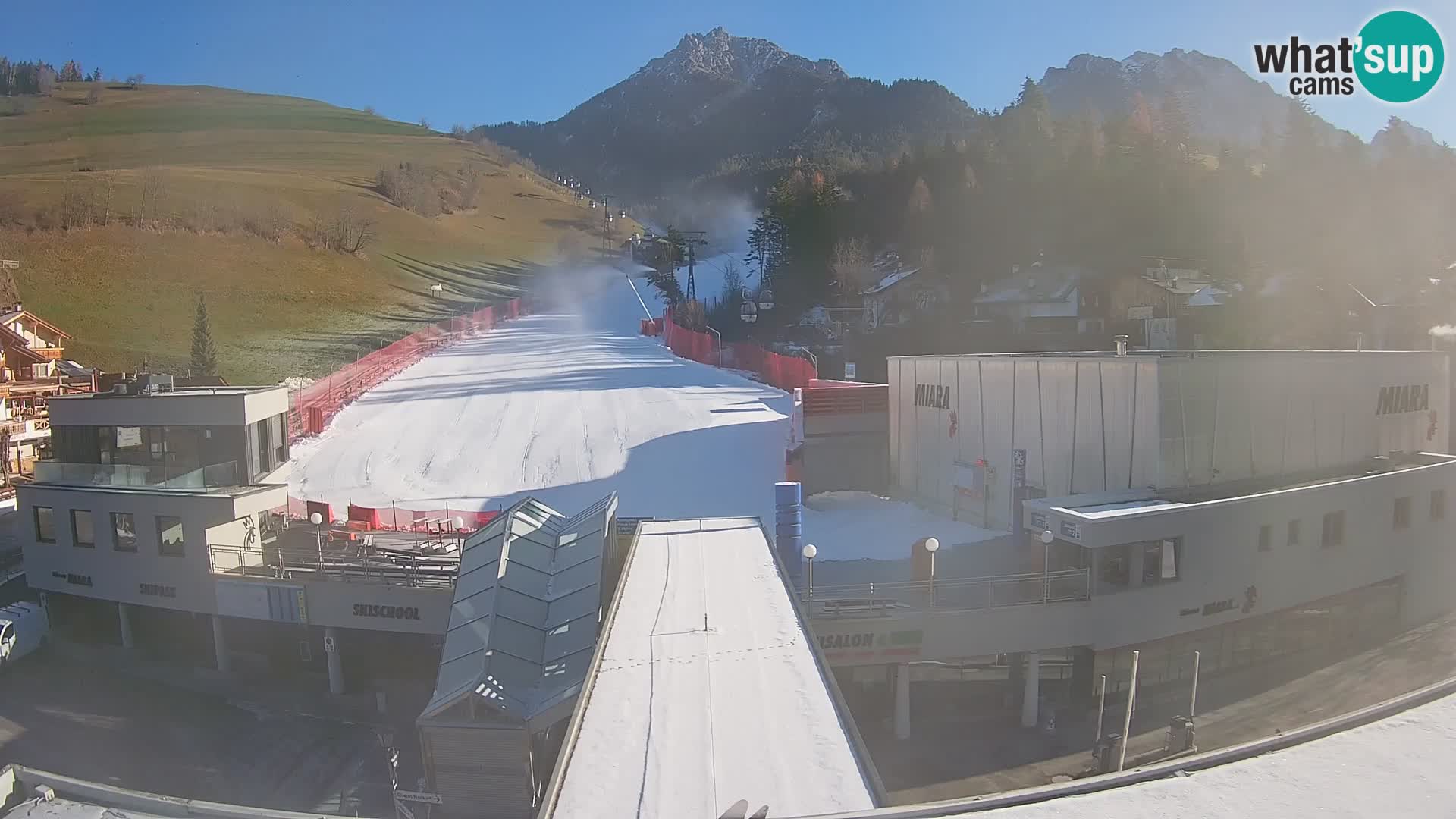 Kronplatz spletna kamera Miara spodnja postaja