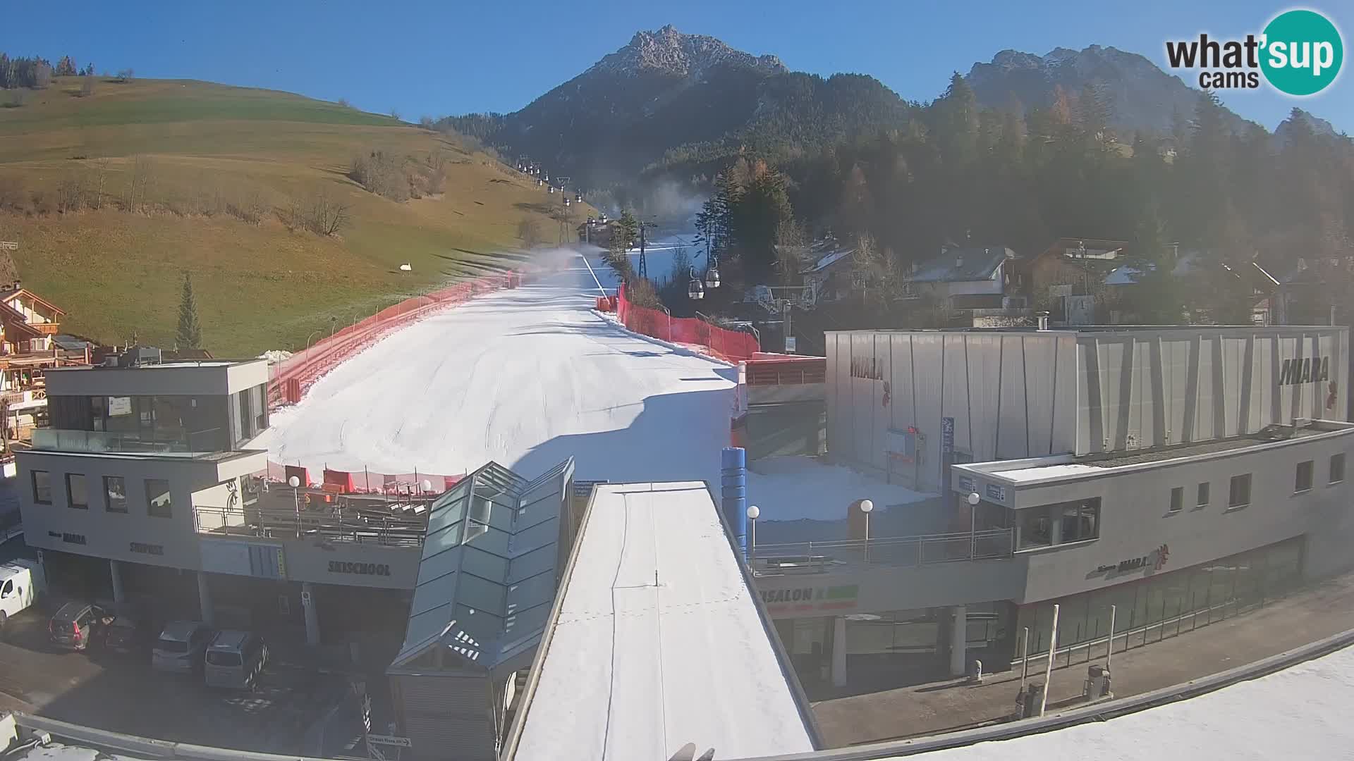 Kronplatz spletna kamera Miara spodnja postaja