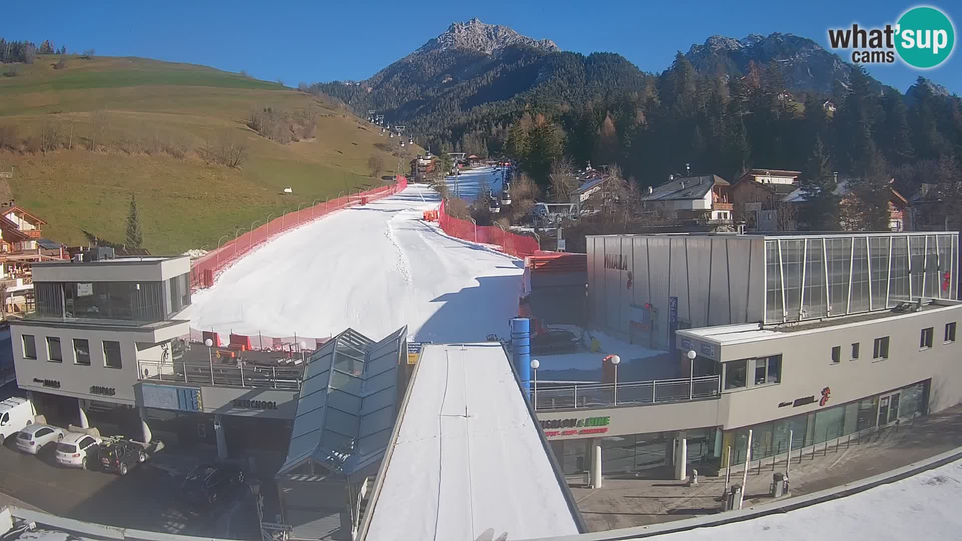 Plan de Corones Kronplatz Miara webcam en vivo – estación de valle