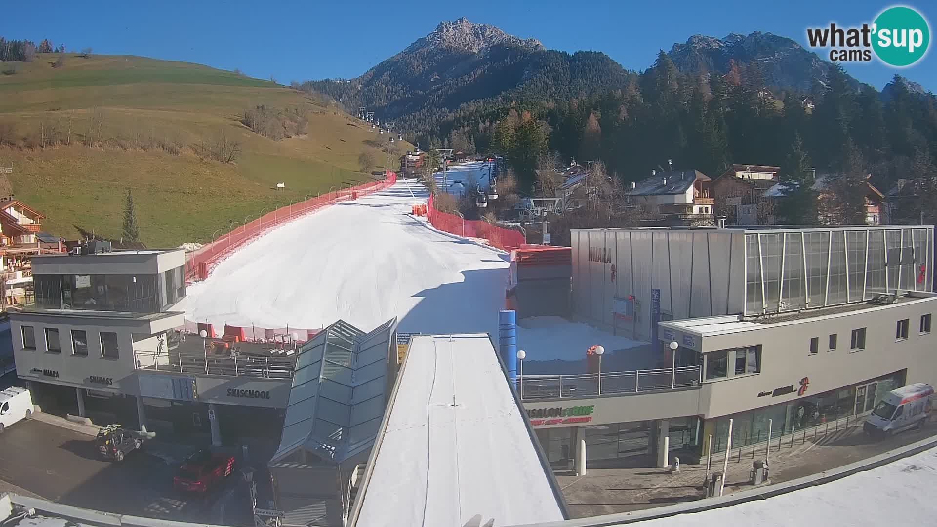 Kronplatz spletna kamera Miara spodnja postaja