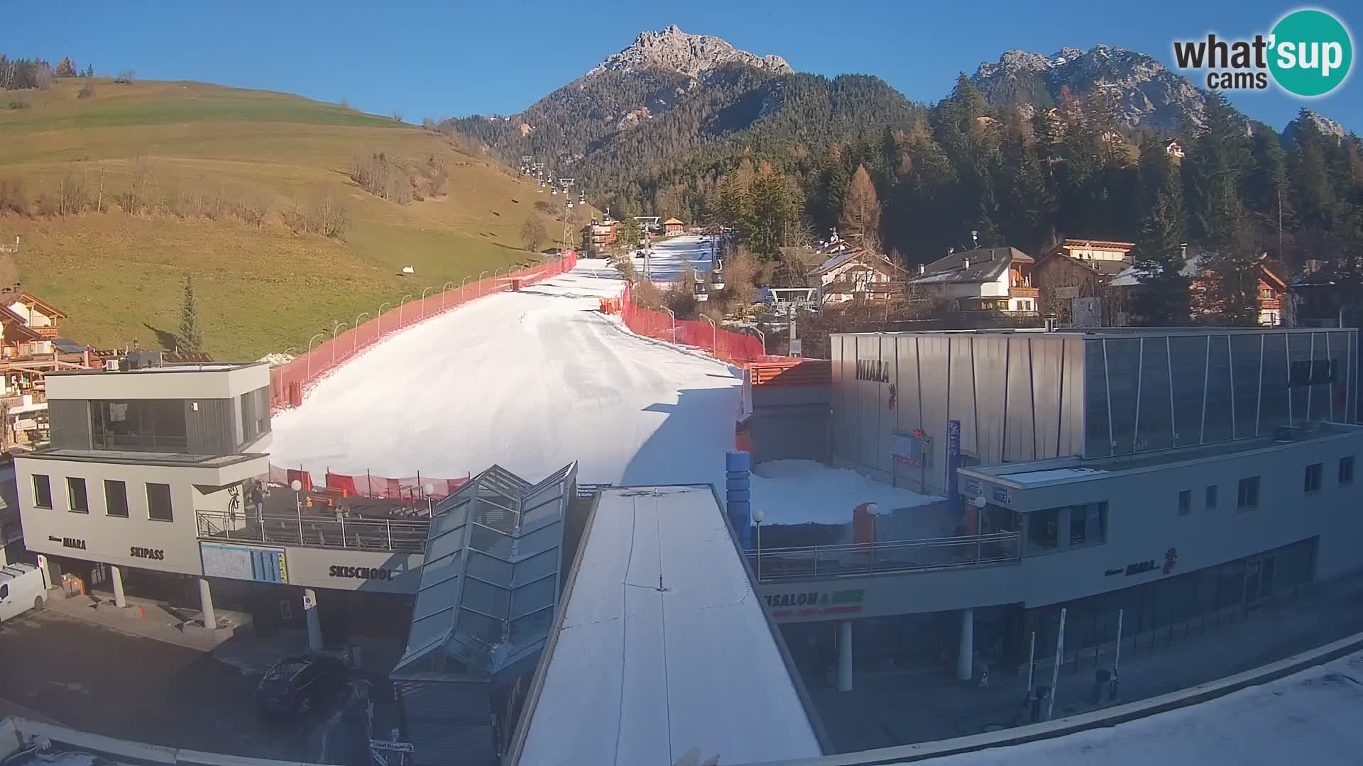 Kronplatz spletna kamera Miara spodnja postaja