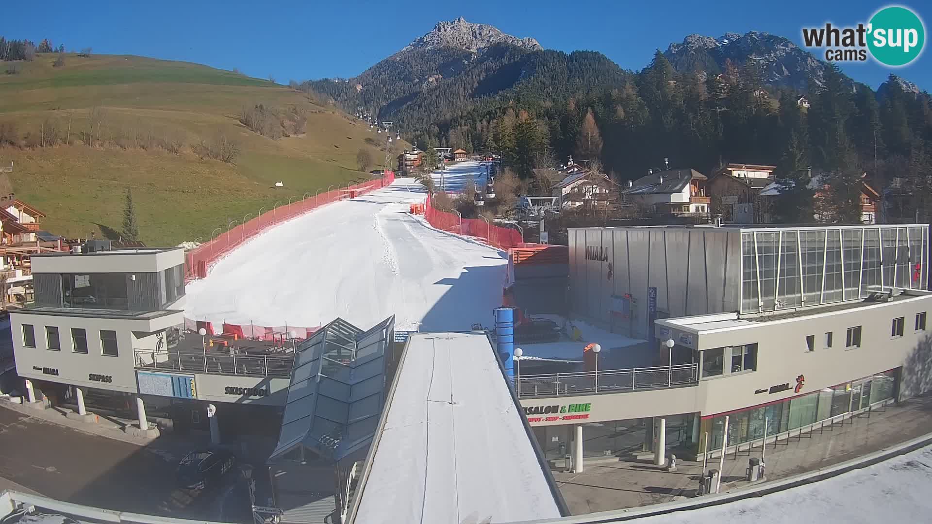 Plan de Corones Kronplatz Miara webcam en vivo – estación de valle