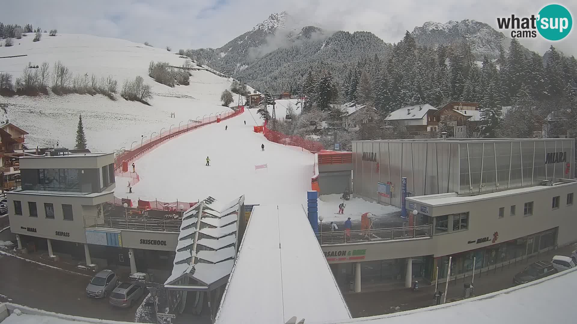 Kronplatz spletna kamera Miara spodnja postaja