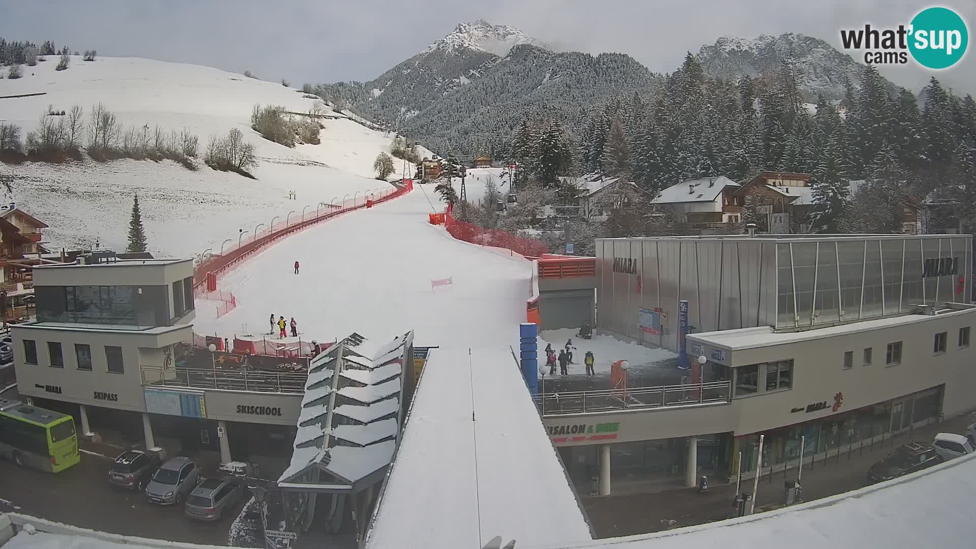 Kronplatz spletna kamera Miara spodnja postaja