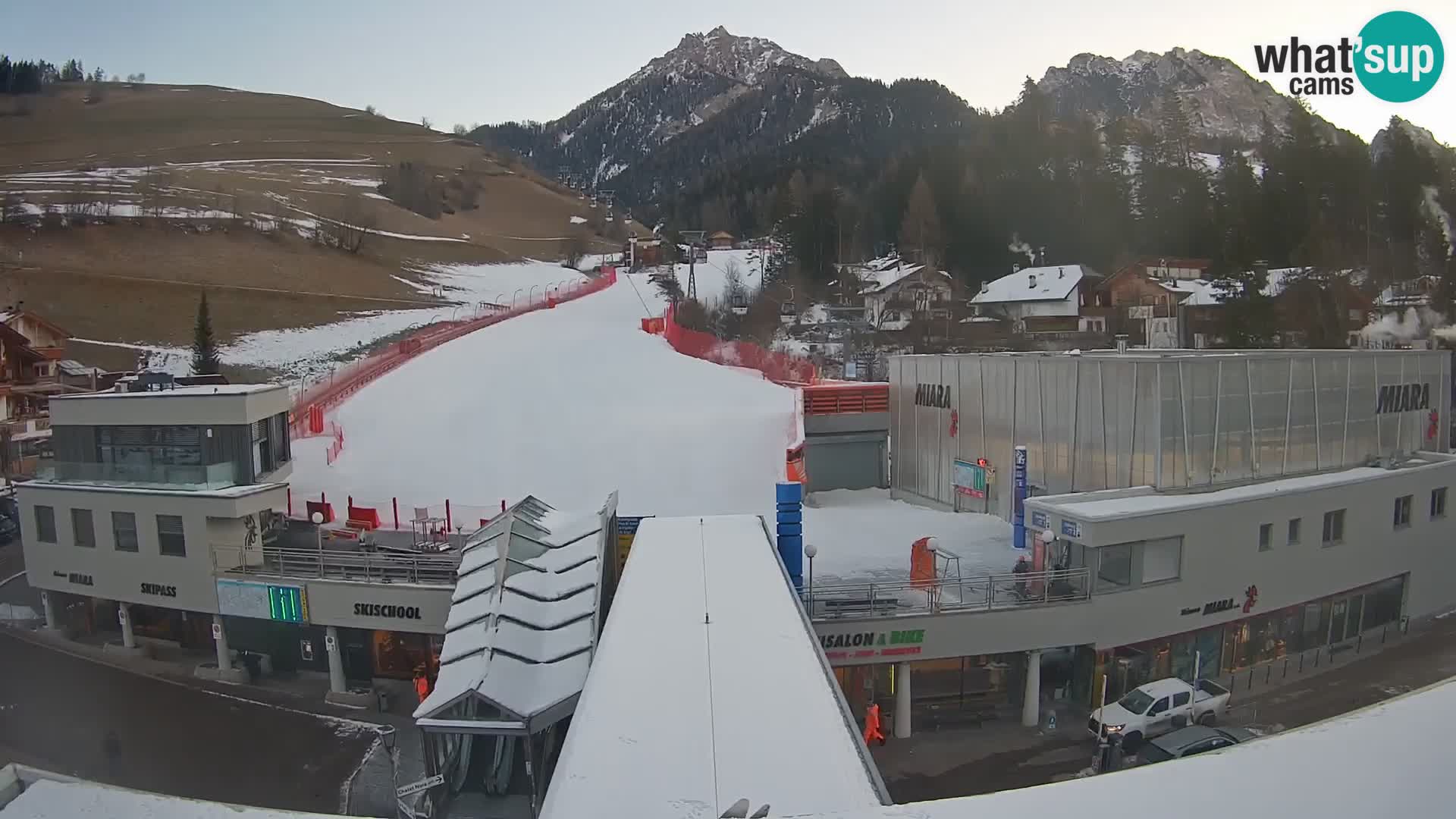 Kronplatz webcam Valley sation of Miara