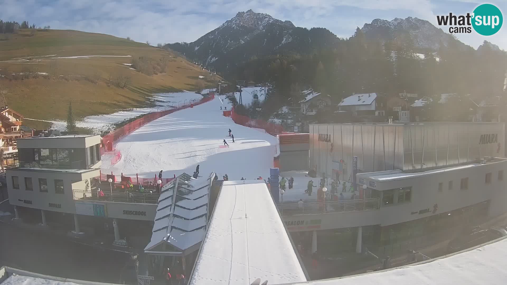 Kronplatz spletna kamera Miara spodnja postaja