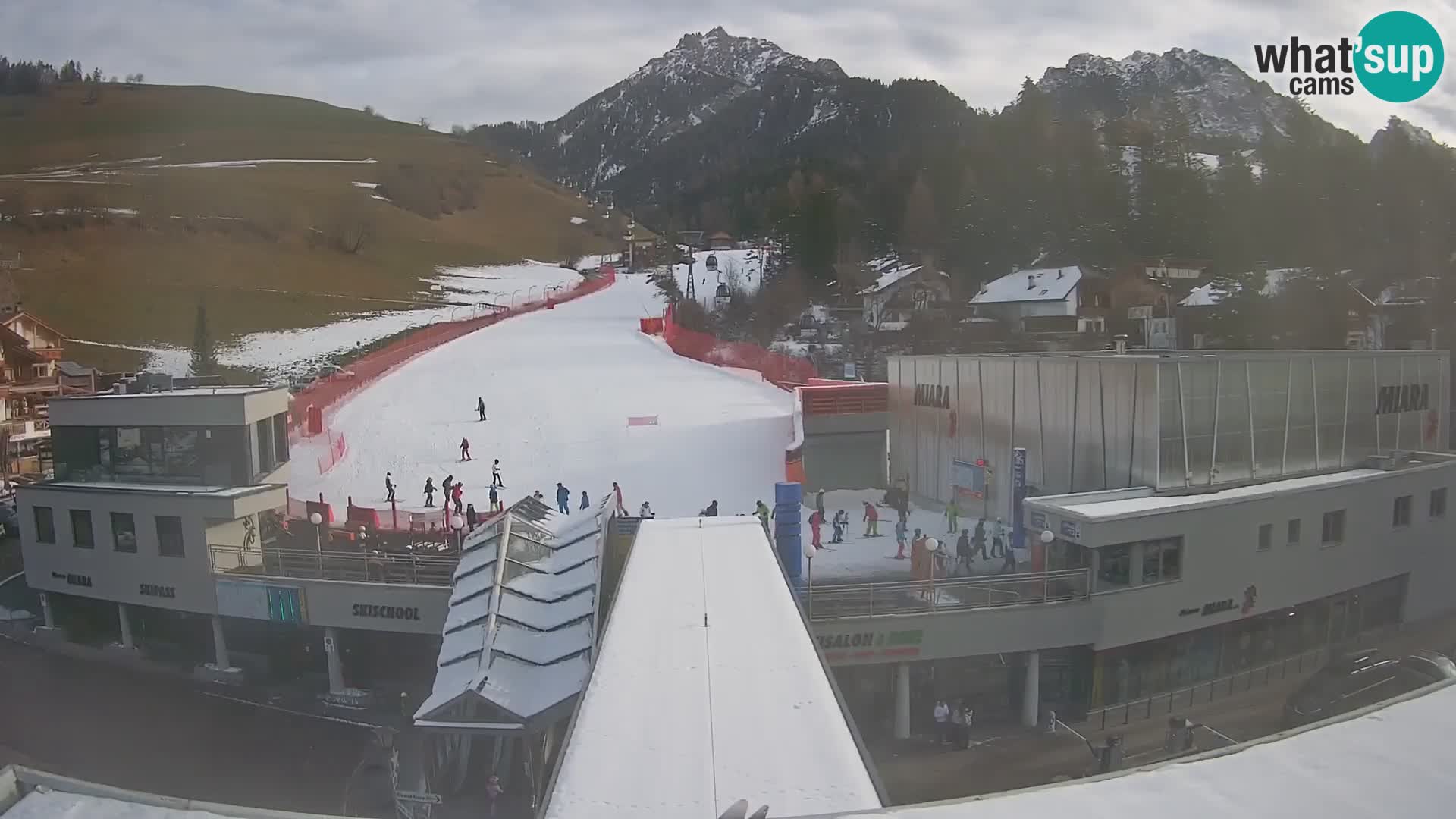 Kronplatz spletna kamera Miara spodnja postaja