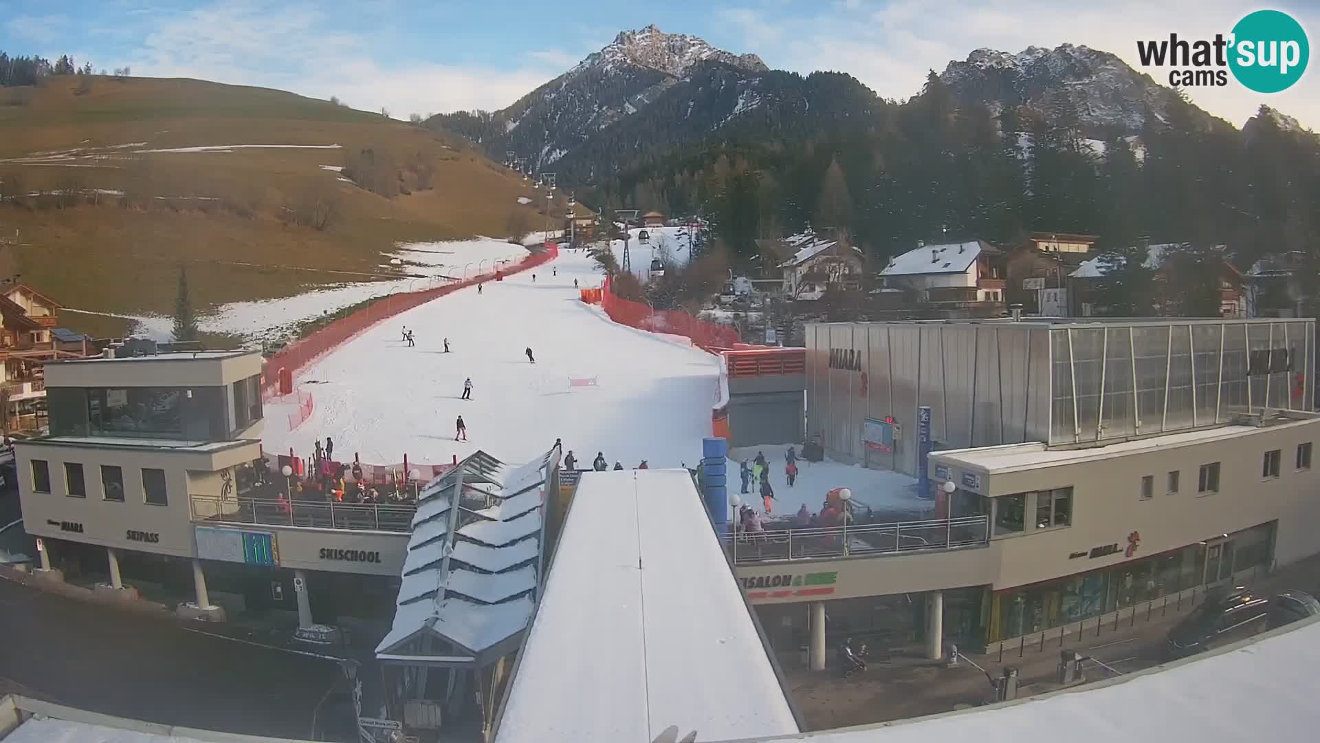 Kronplatz spletna kamera Miara spodnja postaja