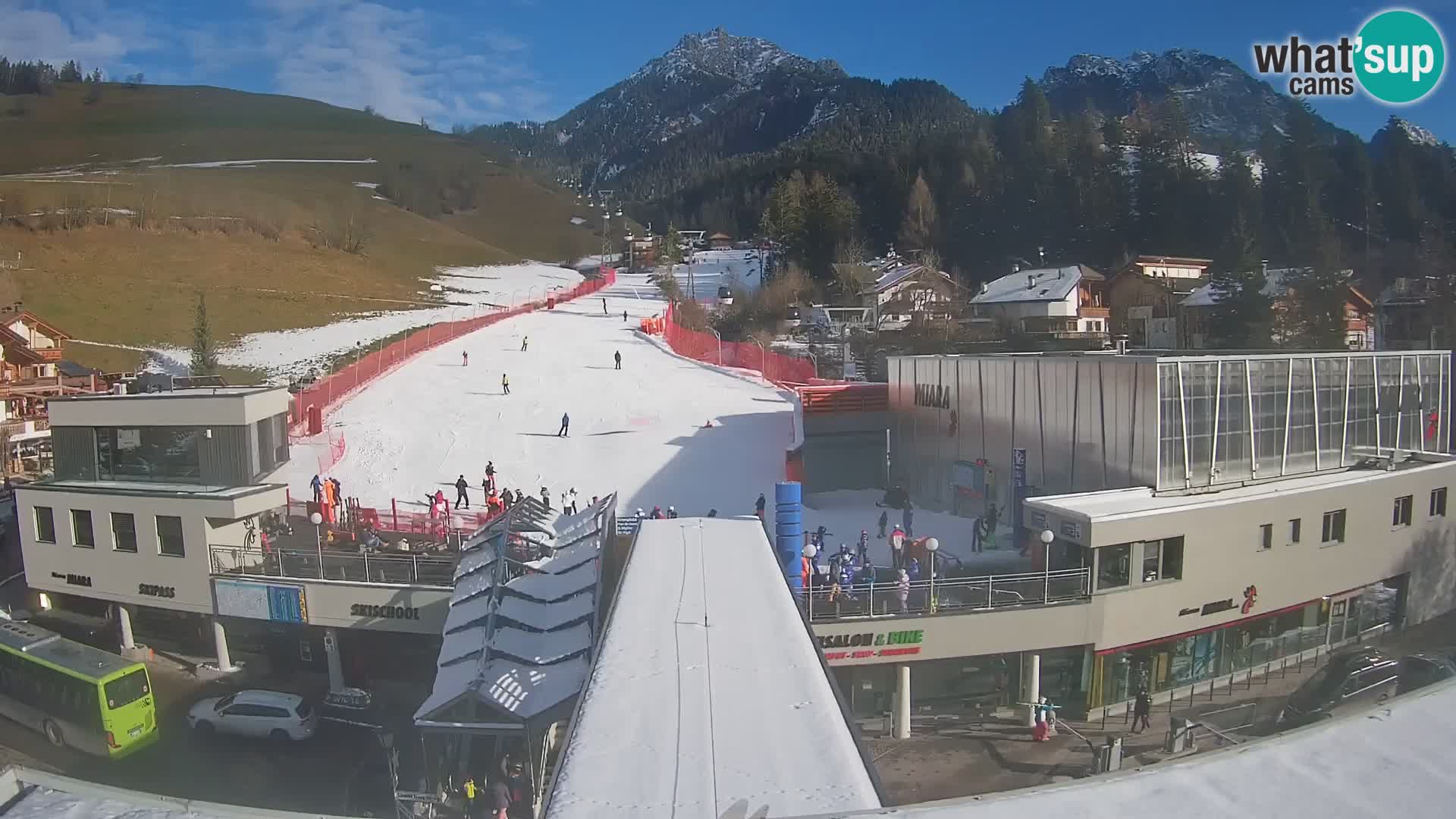 Kronplatz spletna kamera Miara spodnja postaja