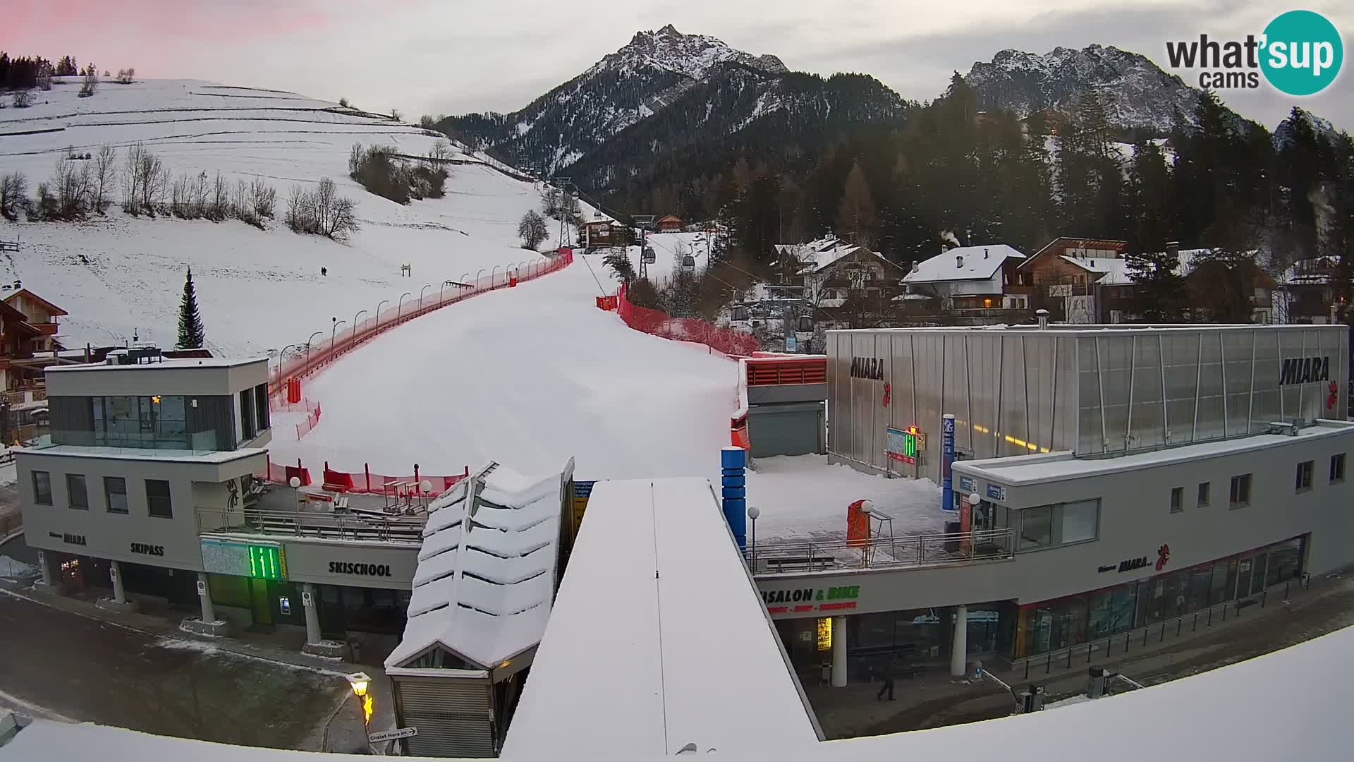 Plan de Corones Kronplatz Miara webcam en vivo – estación de valle