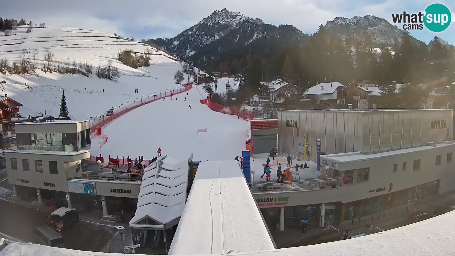 Kronplatz spletna kamera Miara spodnja postaja