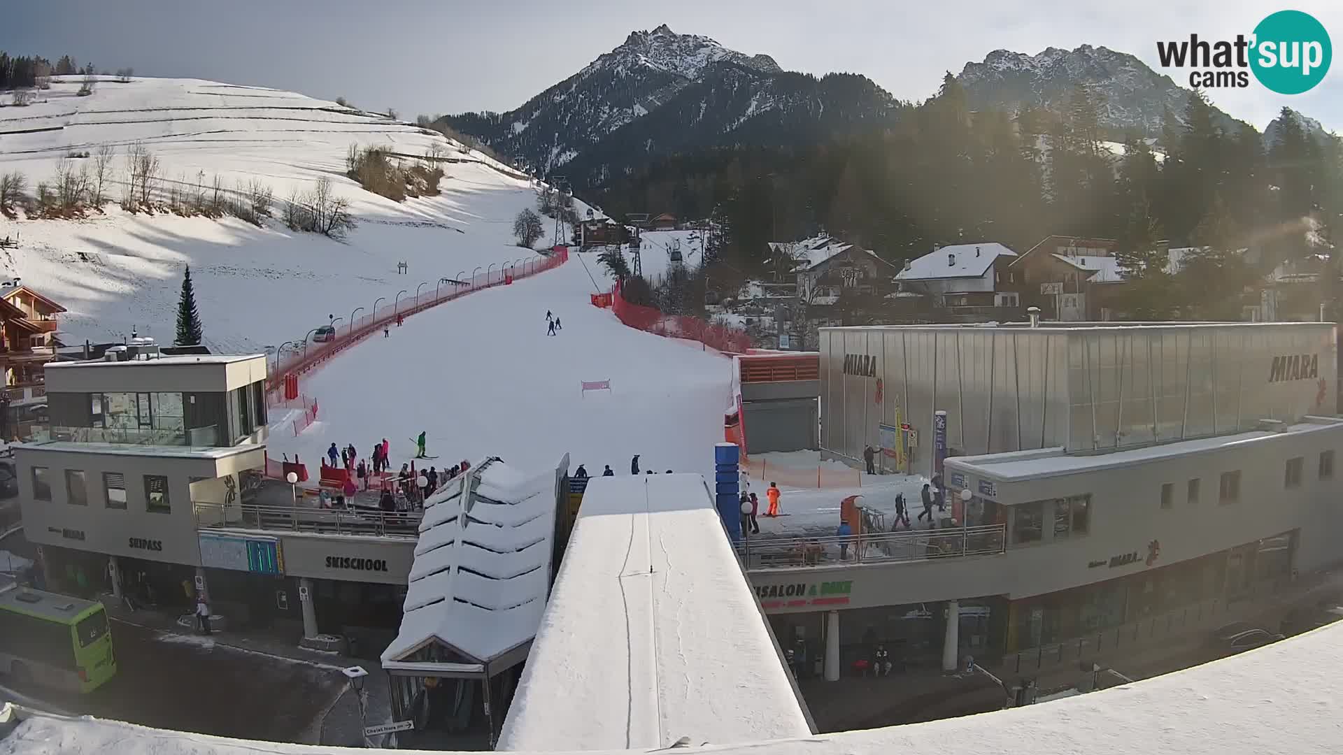 Kronplatz spletna kamera Miara spodnja postaja