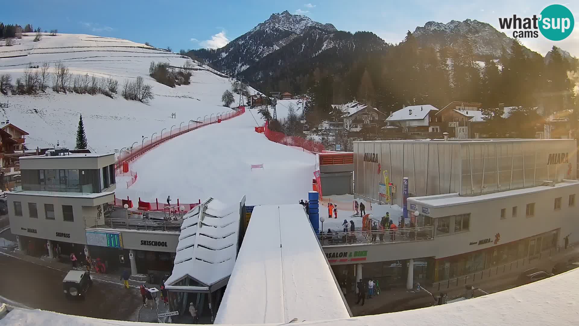 Plan de Corones Kronplatz Miara webcam en vivo – estación de valle