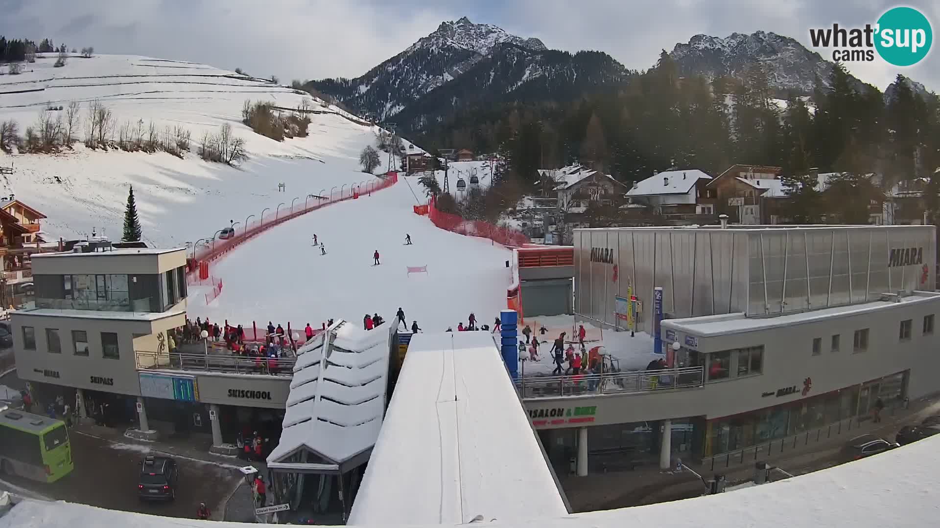 Kronplatz spletna kamera Miara spodnja postaja