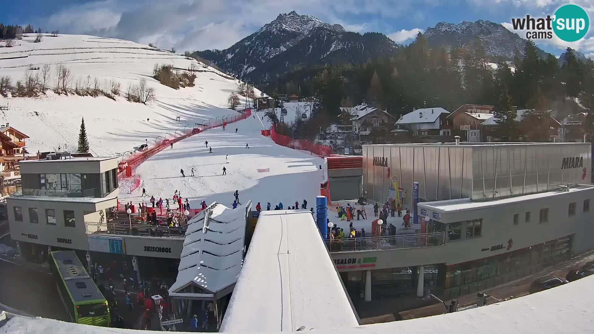 Kronplatz spletna kamera Miara spodnja postaja