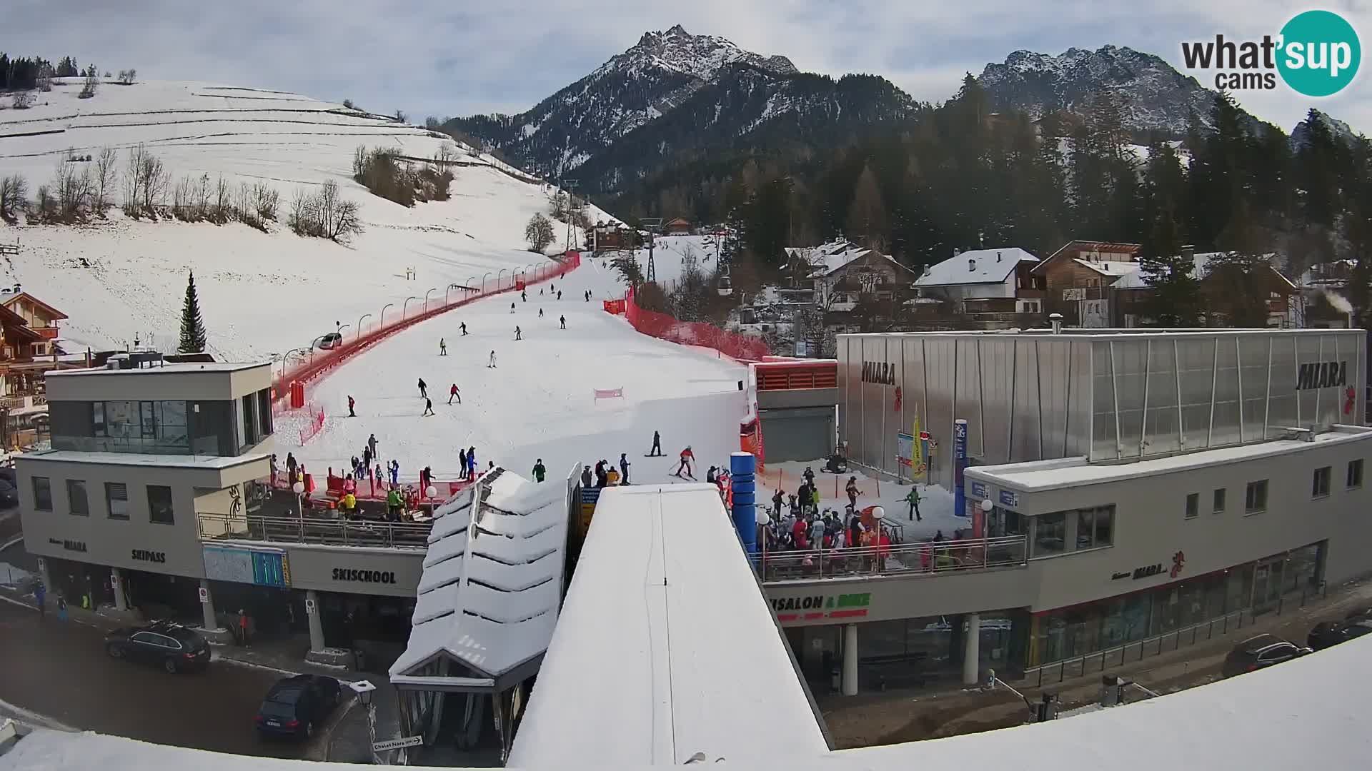 Plan de Corones Kronplatz Miara webcam en vivo – estación de valle