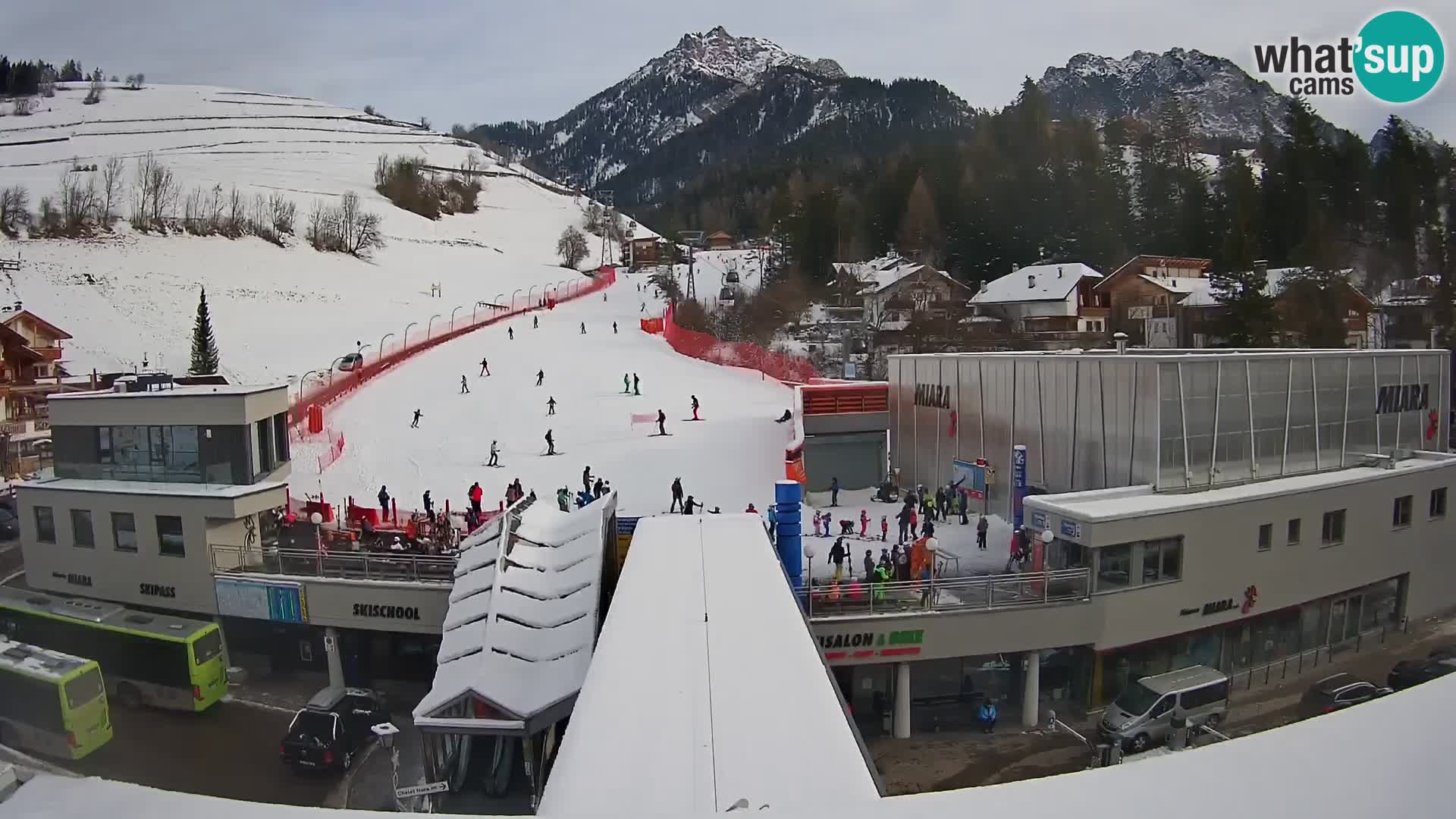 Plan de Corones Kronplatz Miara webcam en vivo – estación de valle