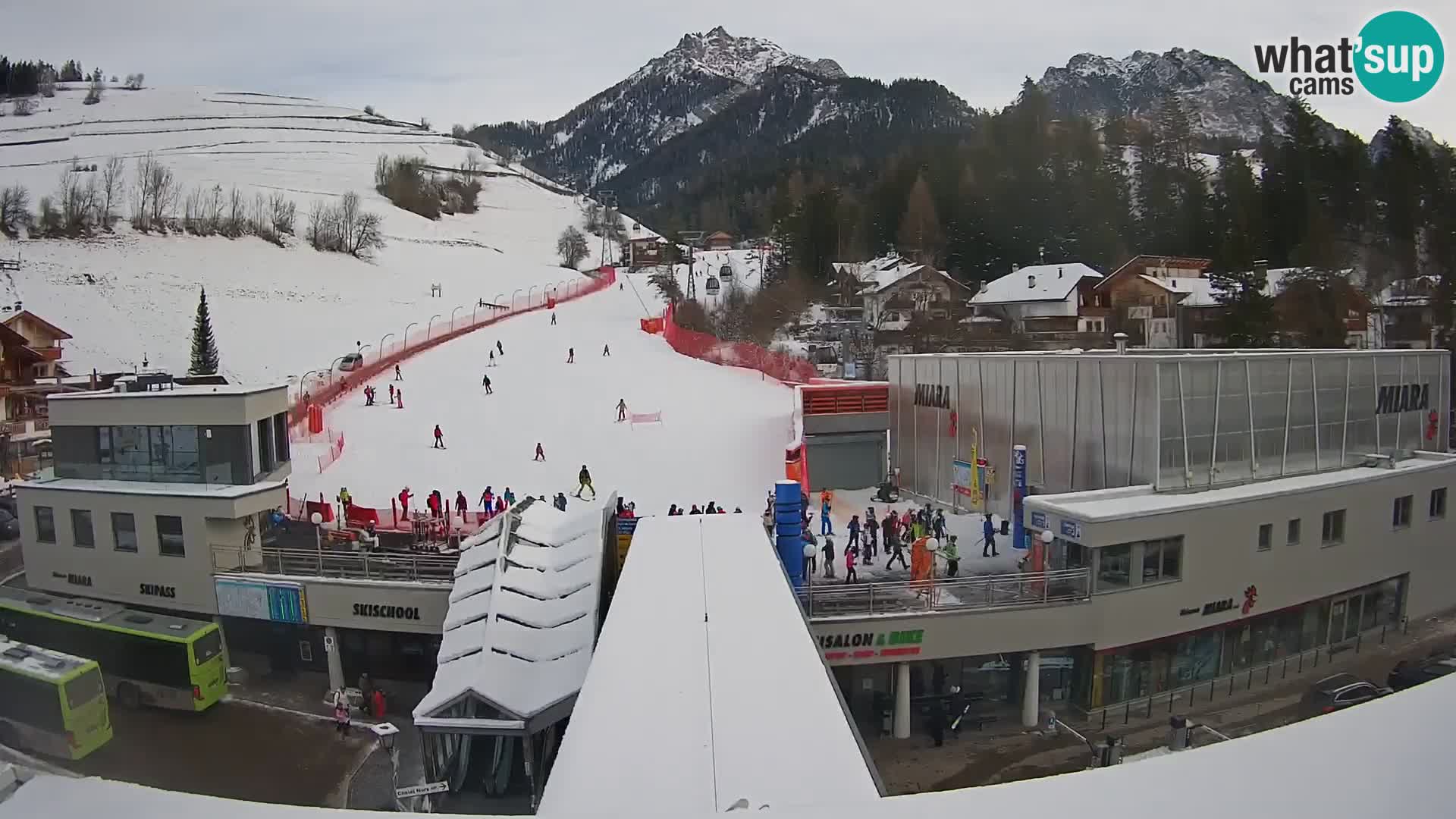 Kronplatz spletna kamera Miara spodnja postaja