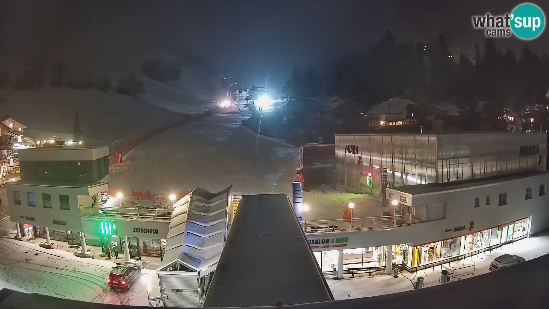 Plan de Corones Kronplatz Miara webcam en vivo – estación de valle