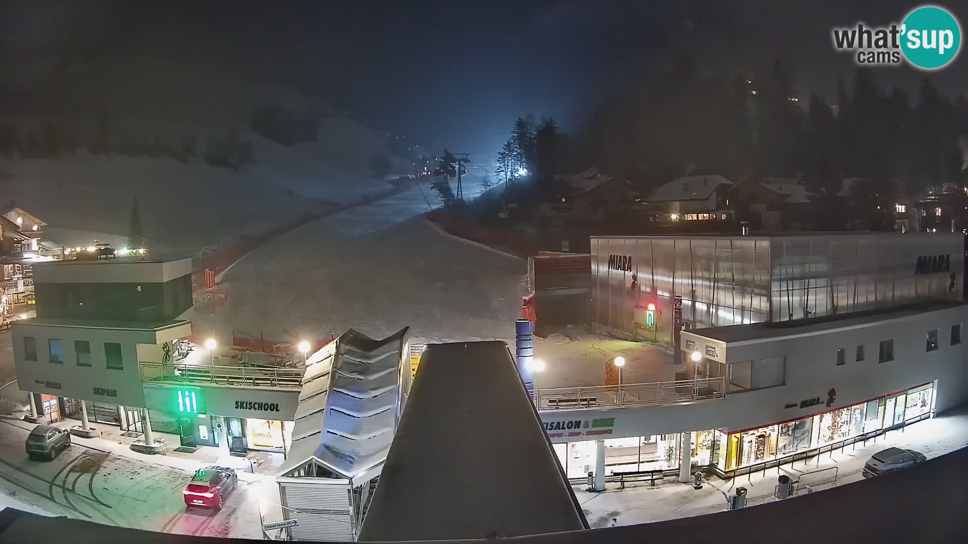 Plan de Corones Kronplatz Miara webcam en vivo – estación de valle