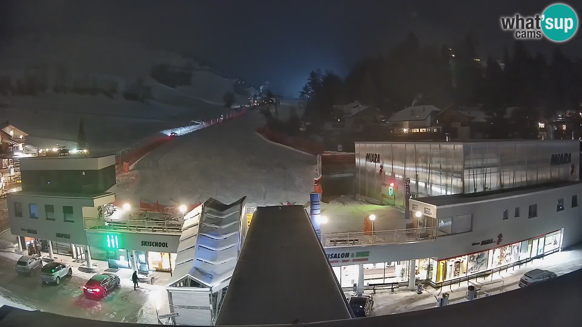 Plan de Corones Kronplatz Miara webcam en vivo – estación de valle