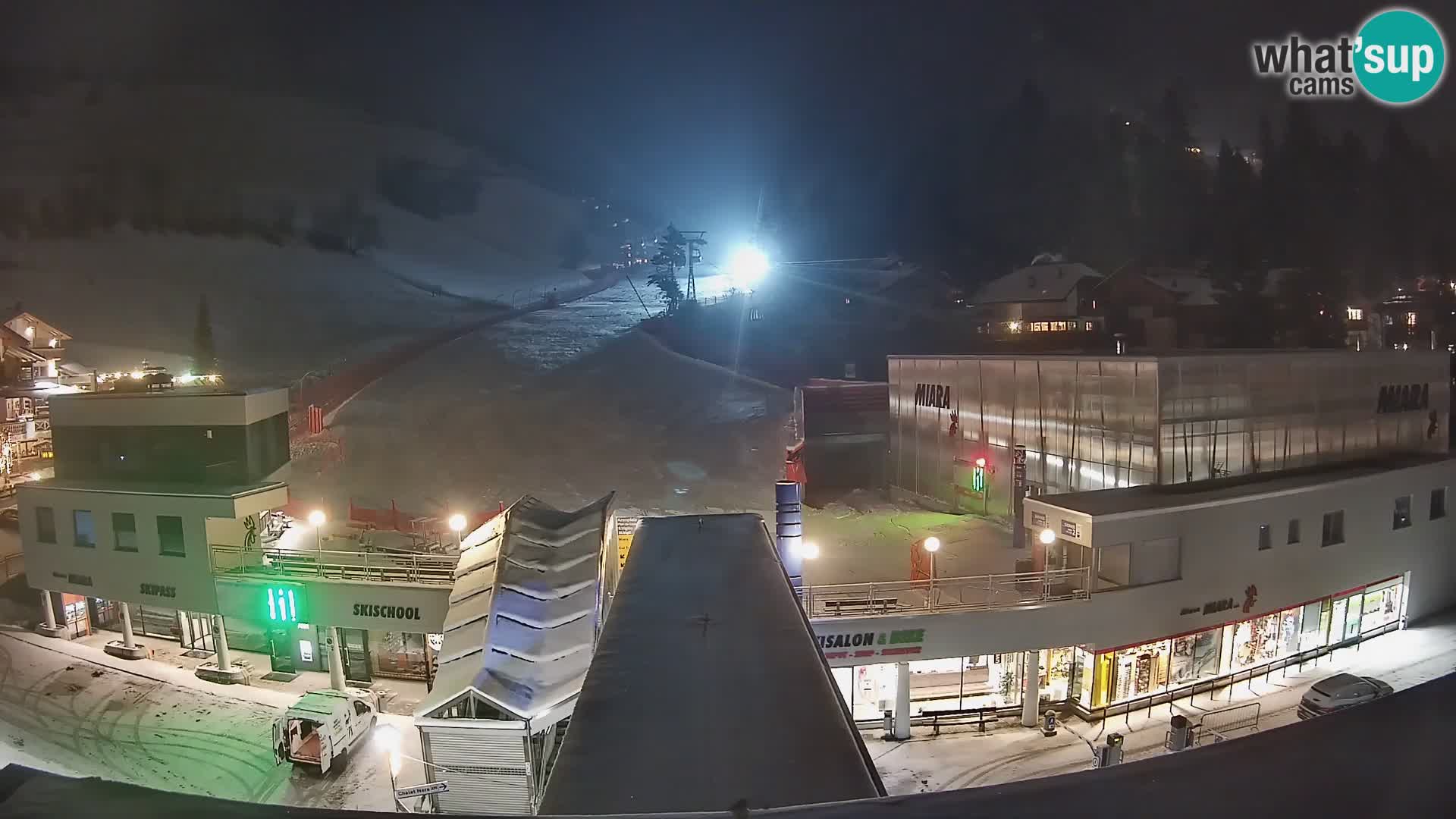 Plan de Corones Kronplatz Miara webcam en vivo – estación de valle