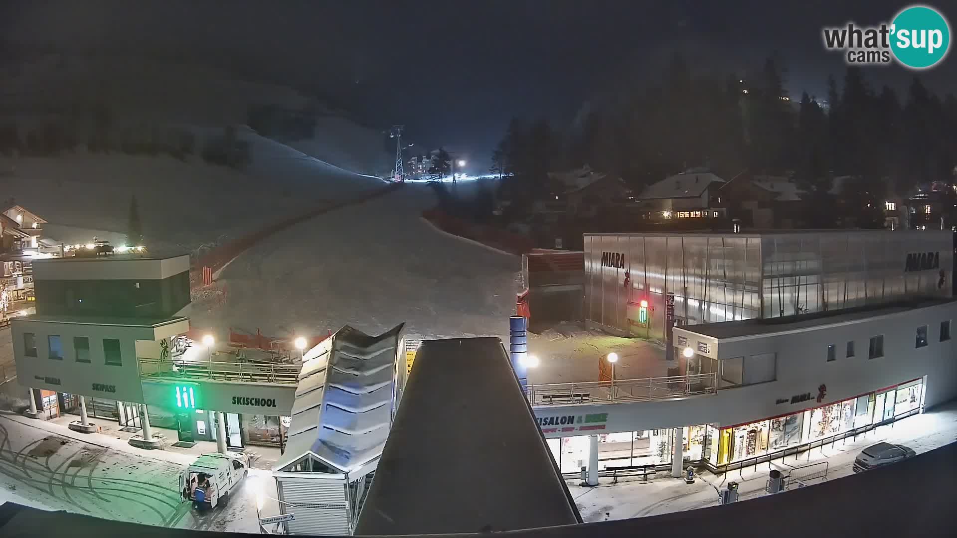 Plan de Corones Kronplatz Miara webcam en vivo – estación de valle