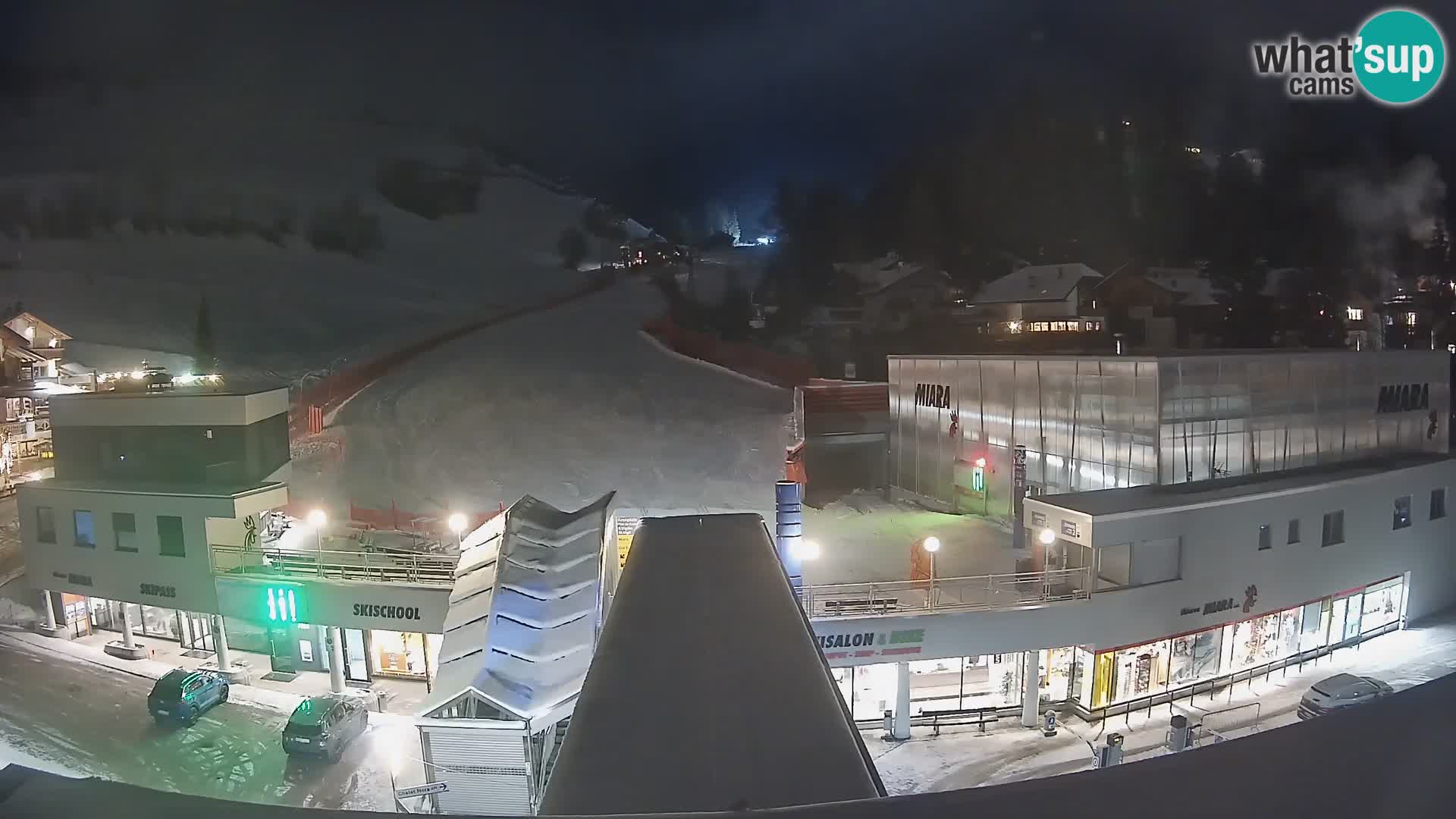 Kronplatz spletna kamera Miara spodnja postaja