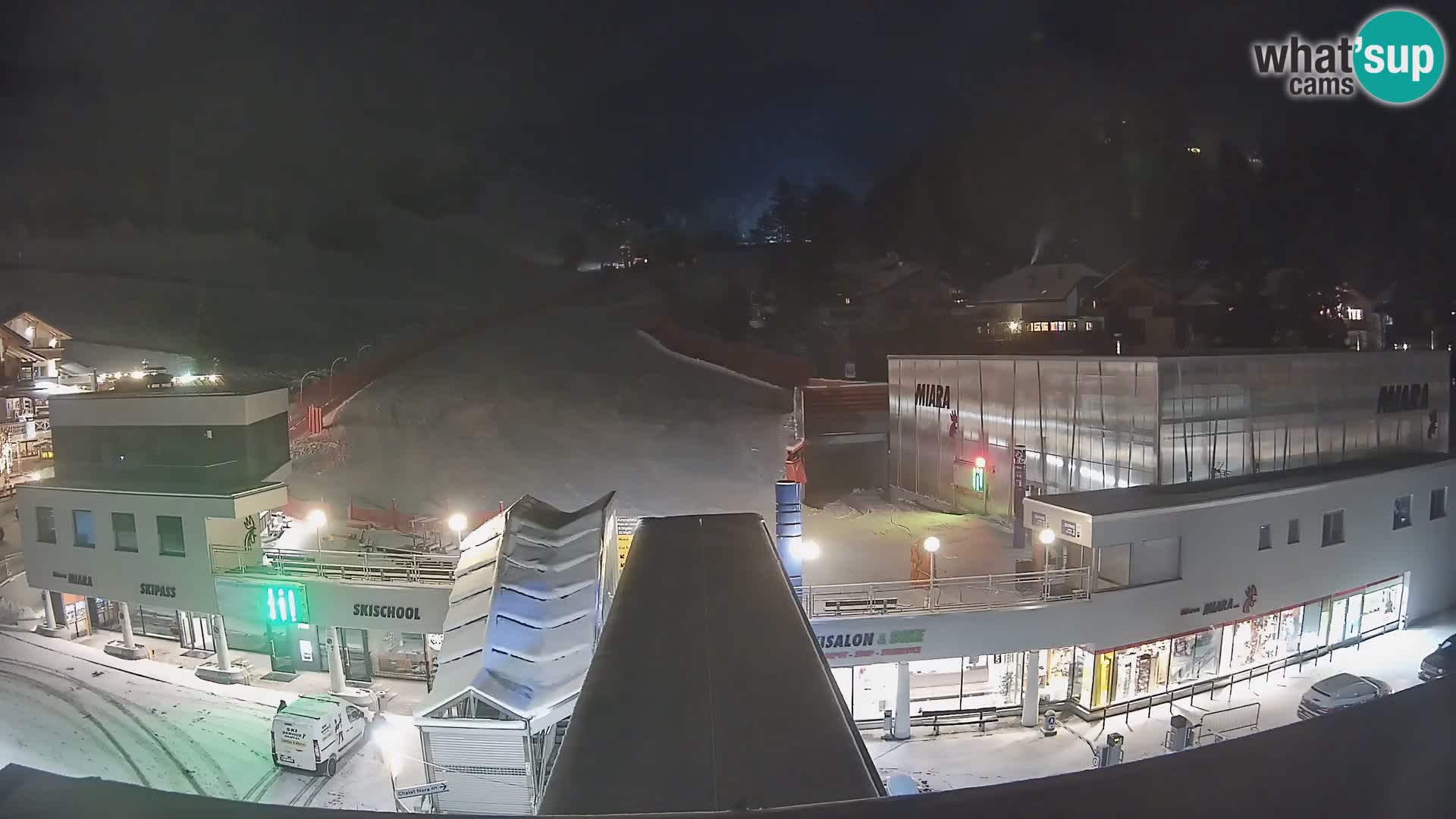 Kronplatz spletna kamera Miara spodnja postaja