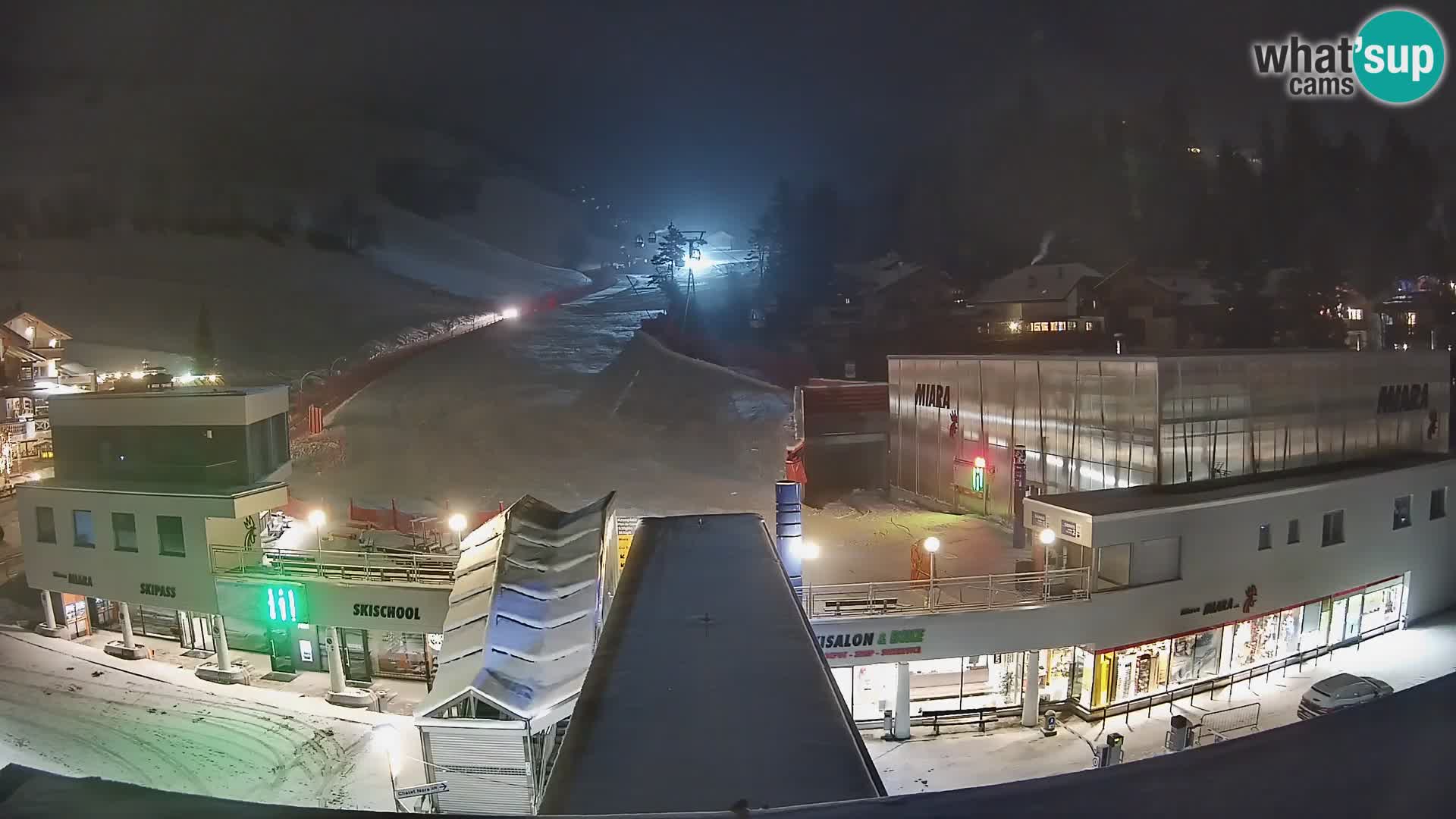 Kronplatz spletna kamera Miara spodnja postaja