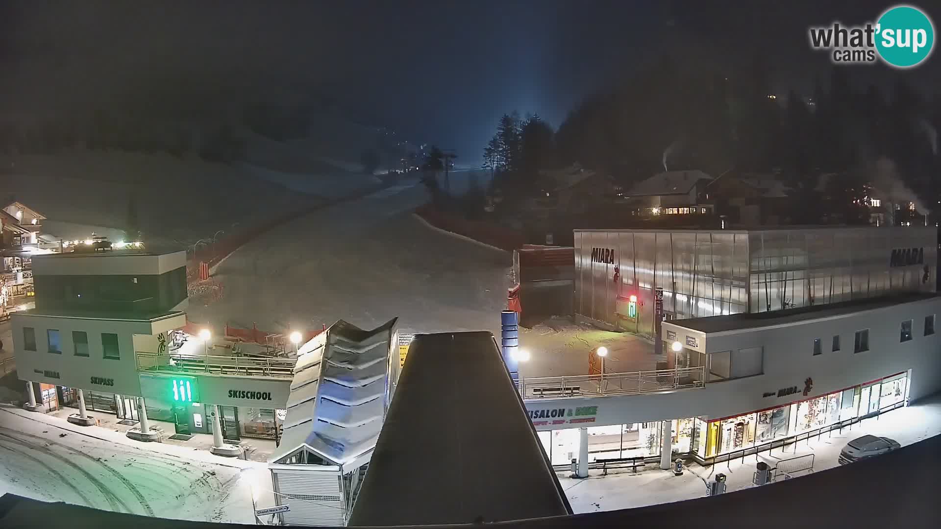 Kronplatz spletna kamera Miara spodnja postaja