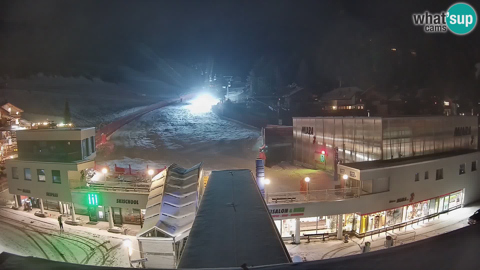 Plan de Corones Kronplatz Miara webcam en vivo – estación de valle