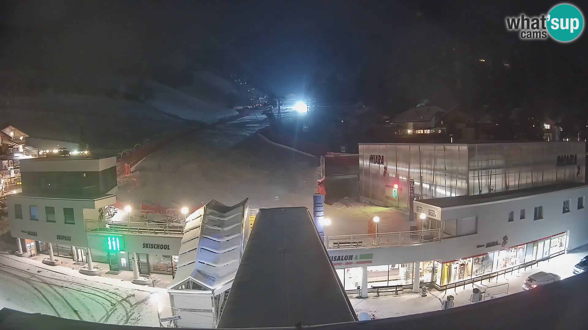 Plan de Corones Kronplatz Miara webcam en vivo – estación de valle