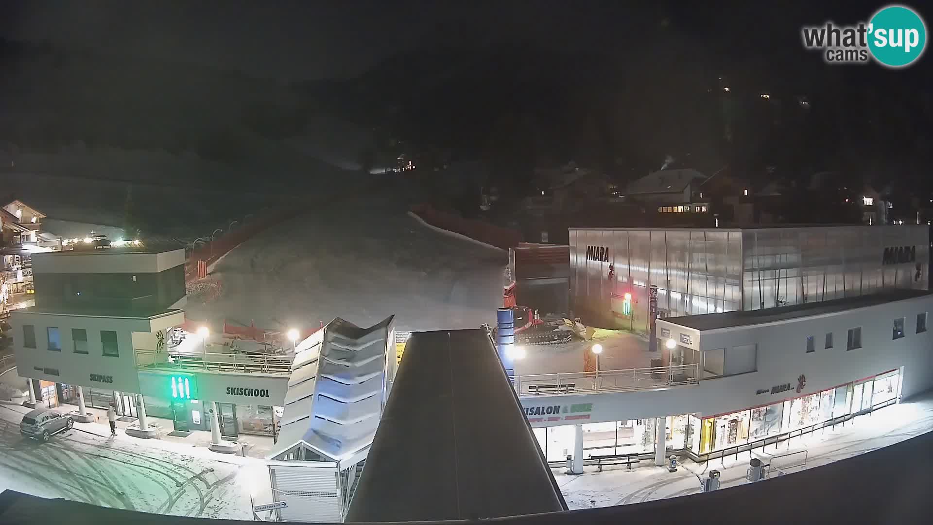 Plan de Corones Kronplatz Miara webcam en vivo – estación de valle