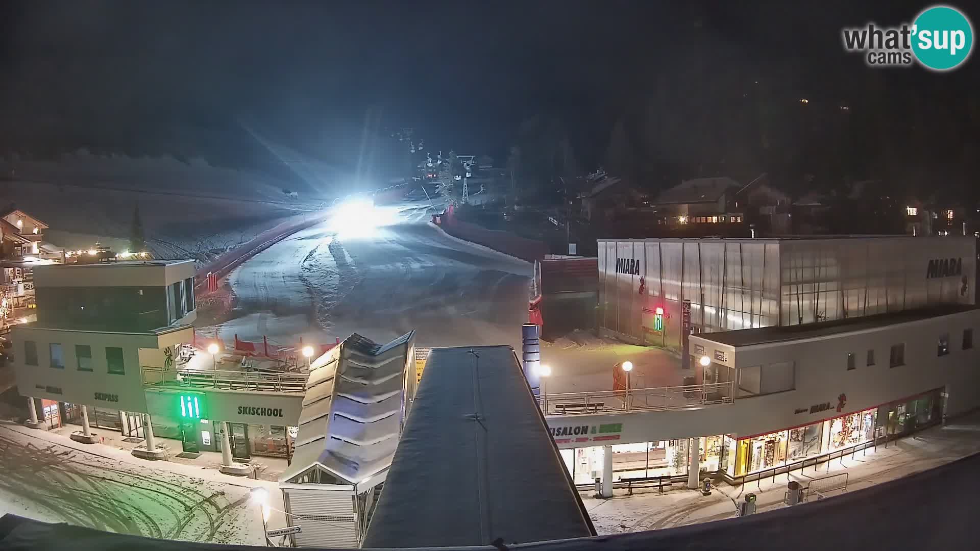 Plan de Corones Kronplatz Miara webcam en vivo – estación de valle