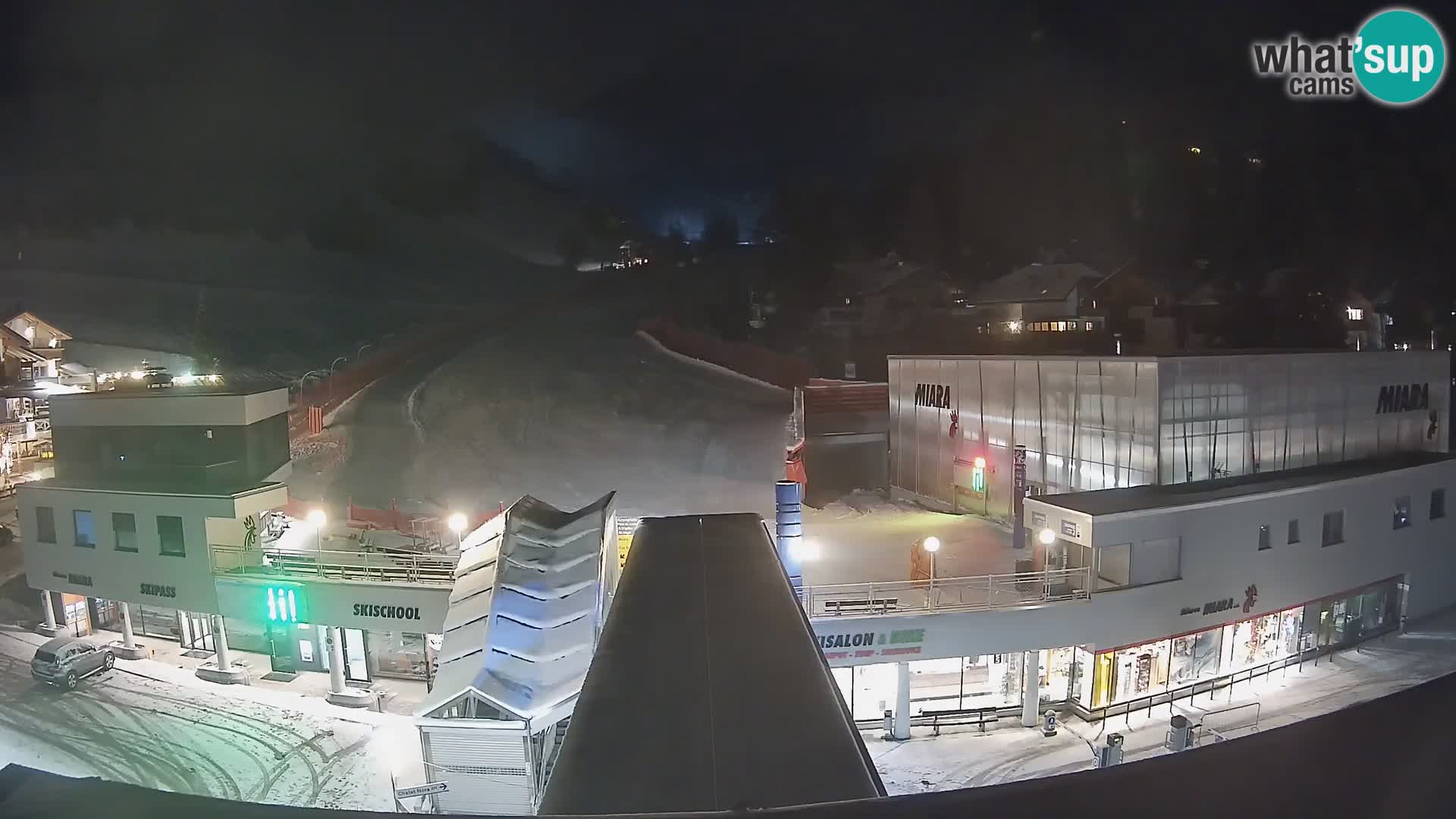 Plan de Corones Kronplatz Miara webcam en vivo – estación de valle