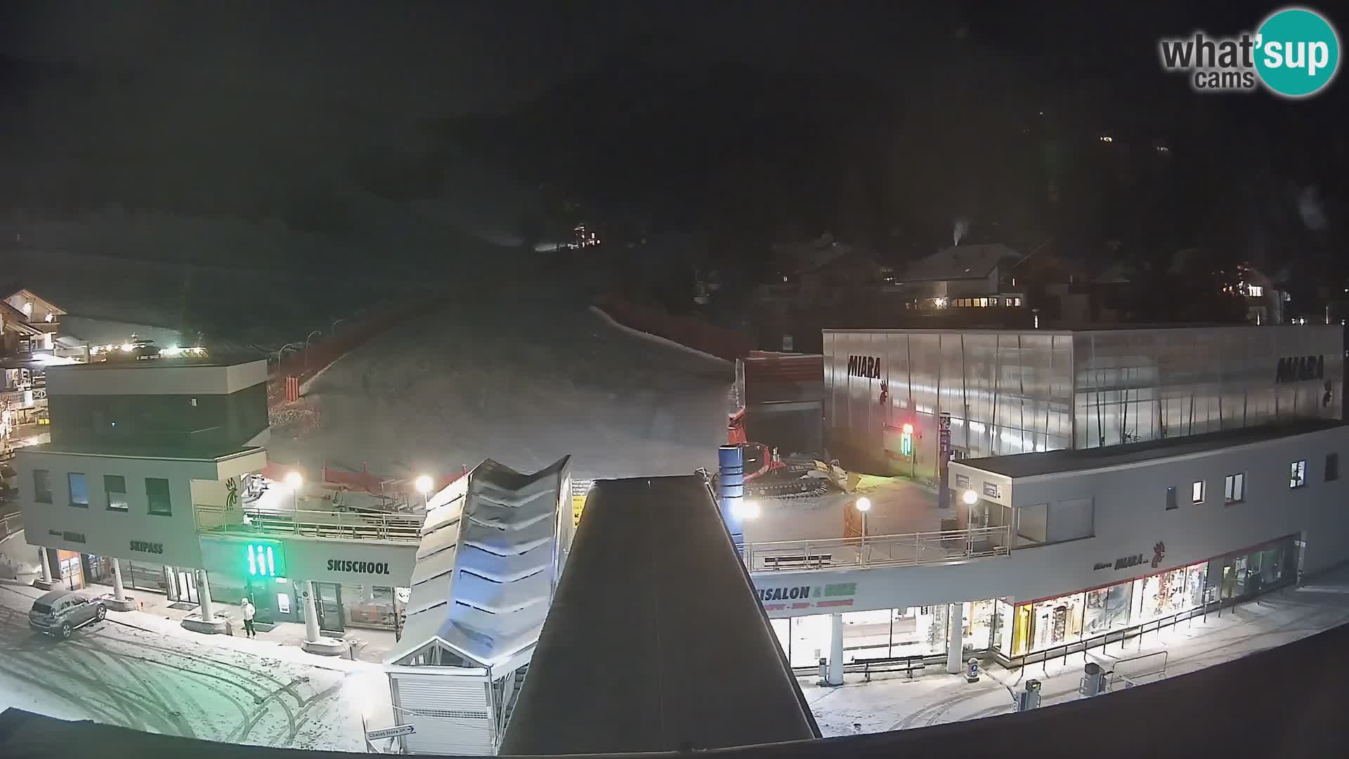 Plan de Corones Kronplatz Miara webcam en vivo – estación de valle