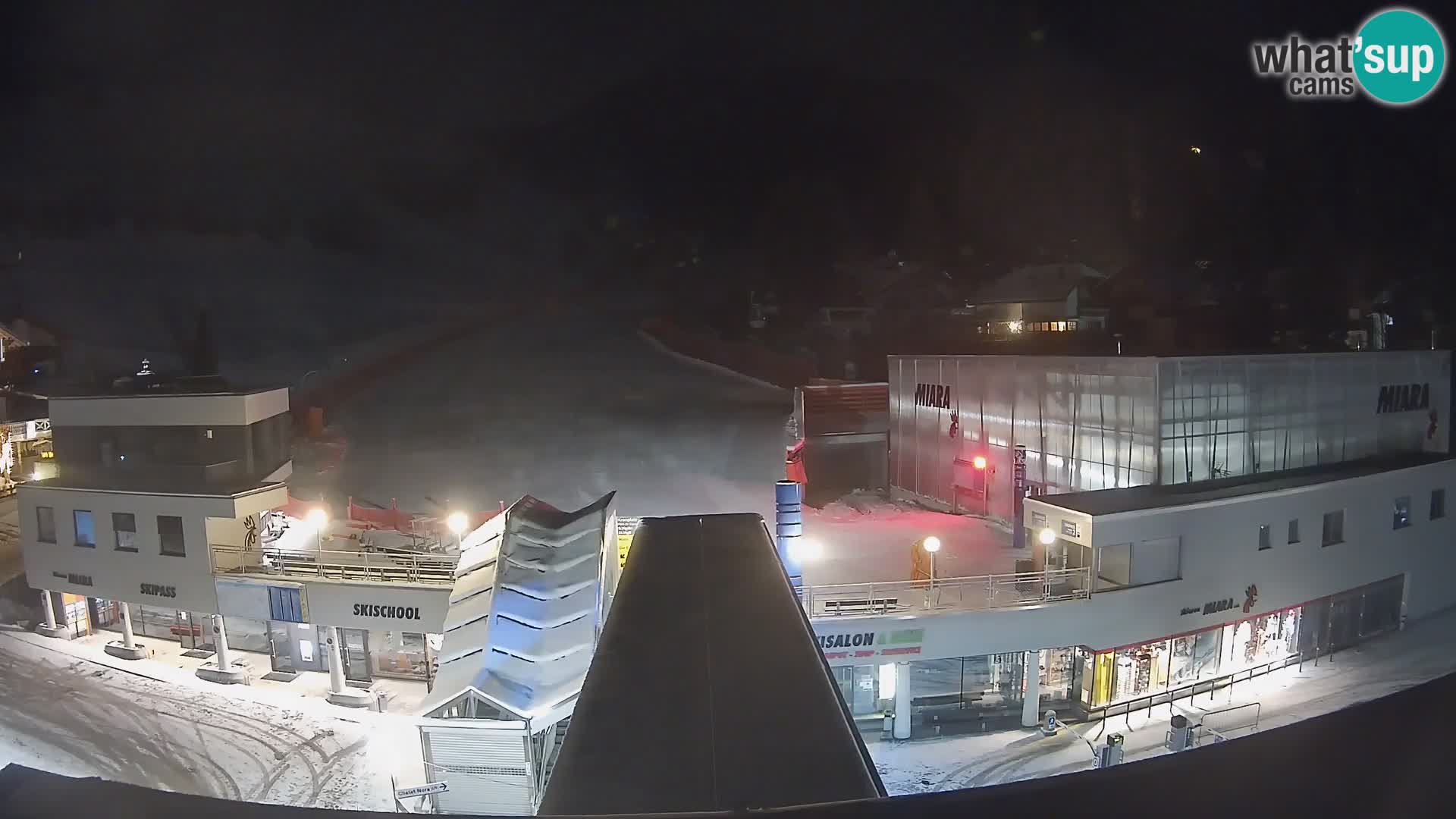 Plan de Corones Kronplatz Miara webcam en vivo – estación de valle