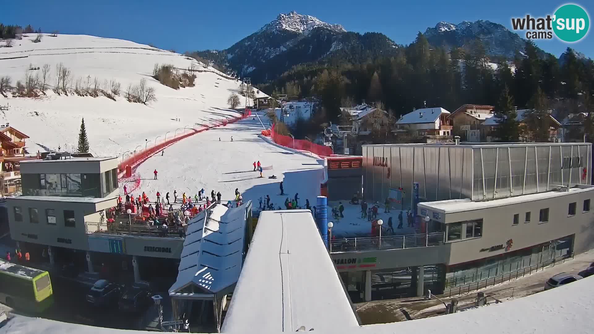 Kronplatz spletna kamera Miara spodnja postaja