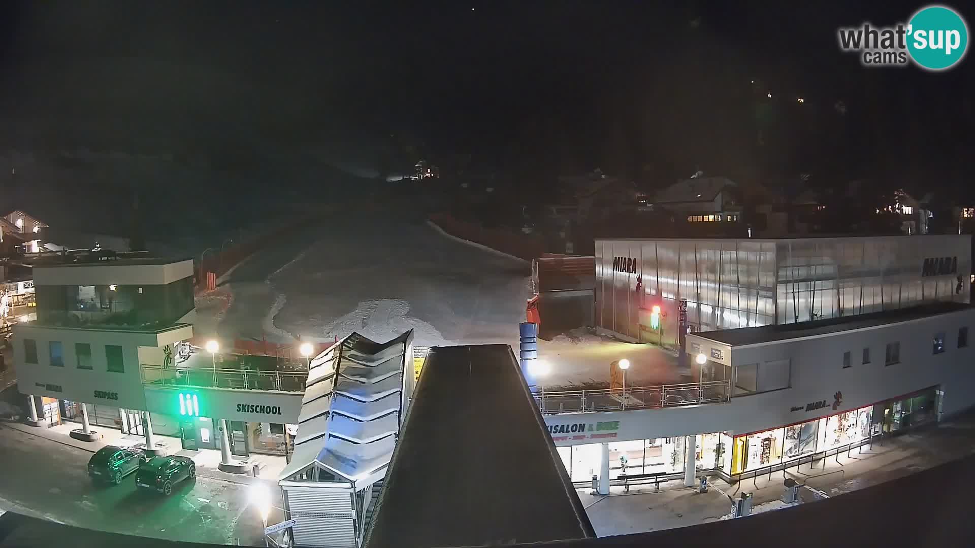 Plan de Corones Kronplatz Miara webcam en vivo – estación de valle