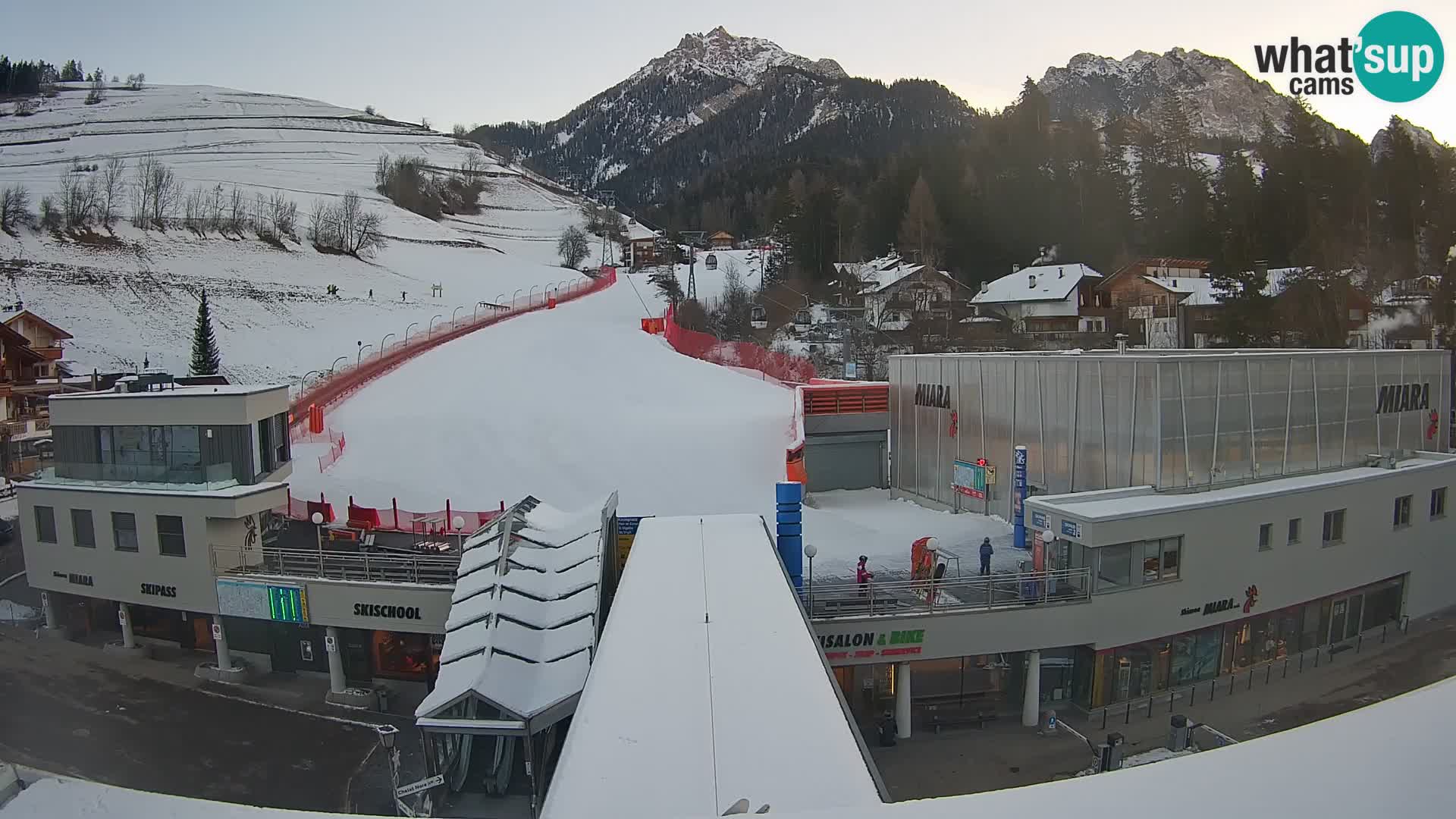 Kronplatz webcam Valley sation of Miara