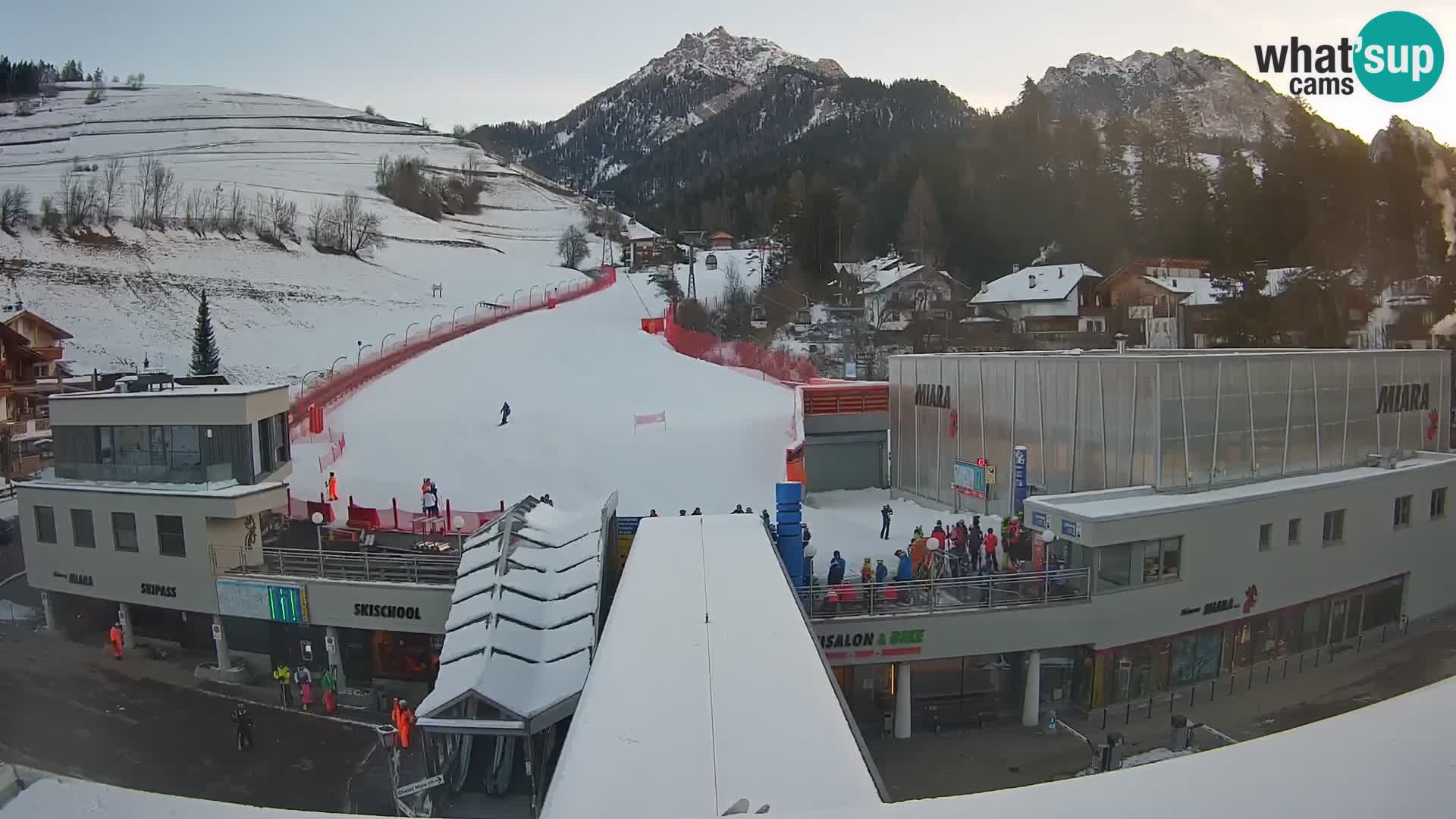 Plan de Corones Kronplatz Miara webcam en vivo – estación de valle