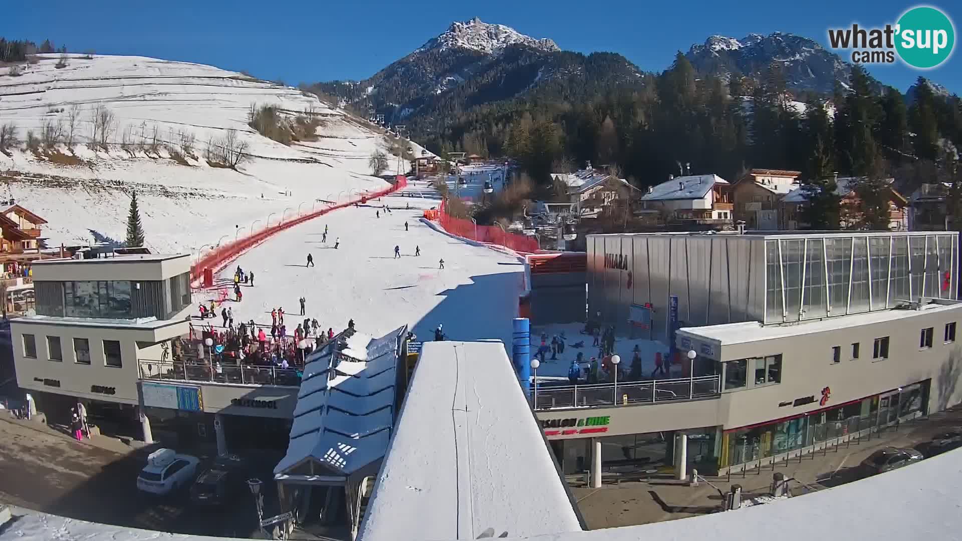 Kronplatz spletna kamera Miara spodnja postaja