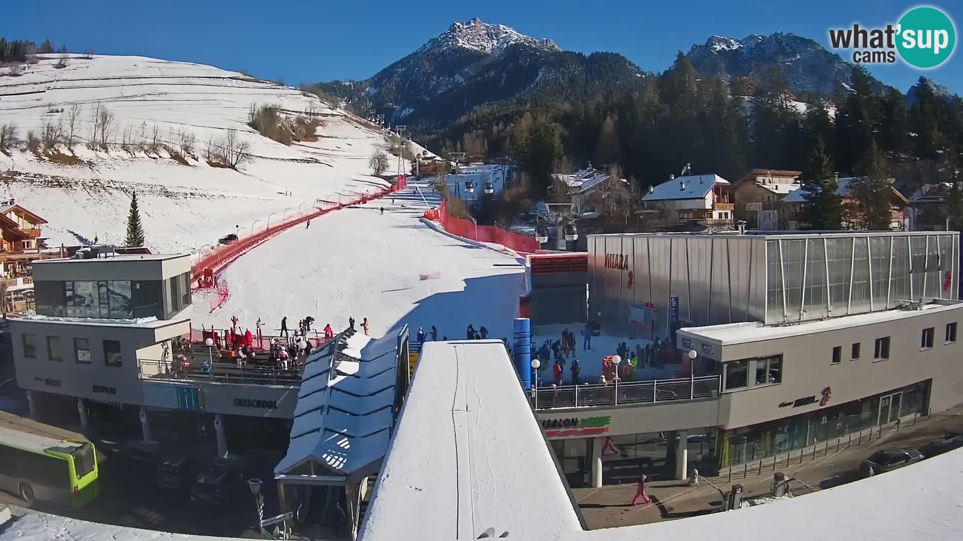 Kronplatz spletna kamera Miara spodnja postaja