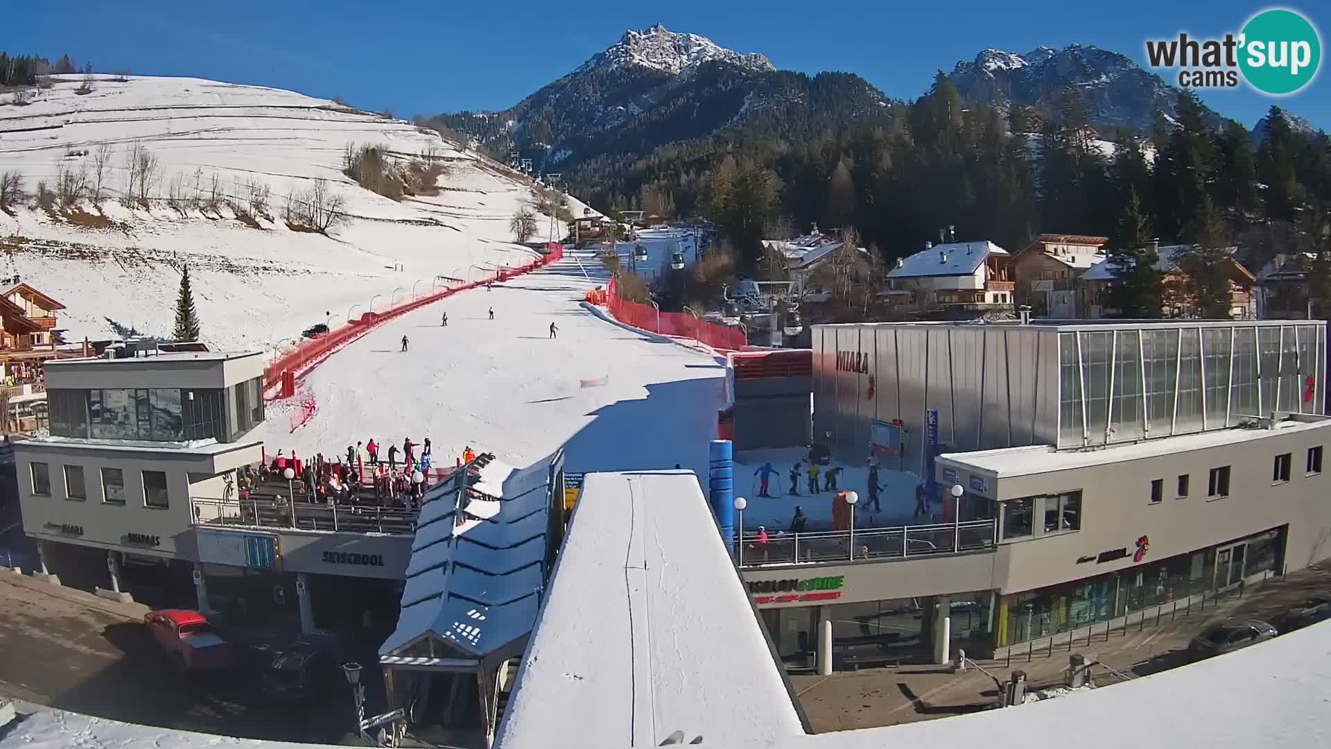 Kronplatz spletna kamera Miara spodnja postaja