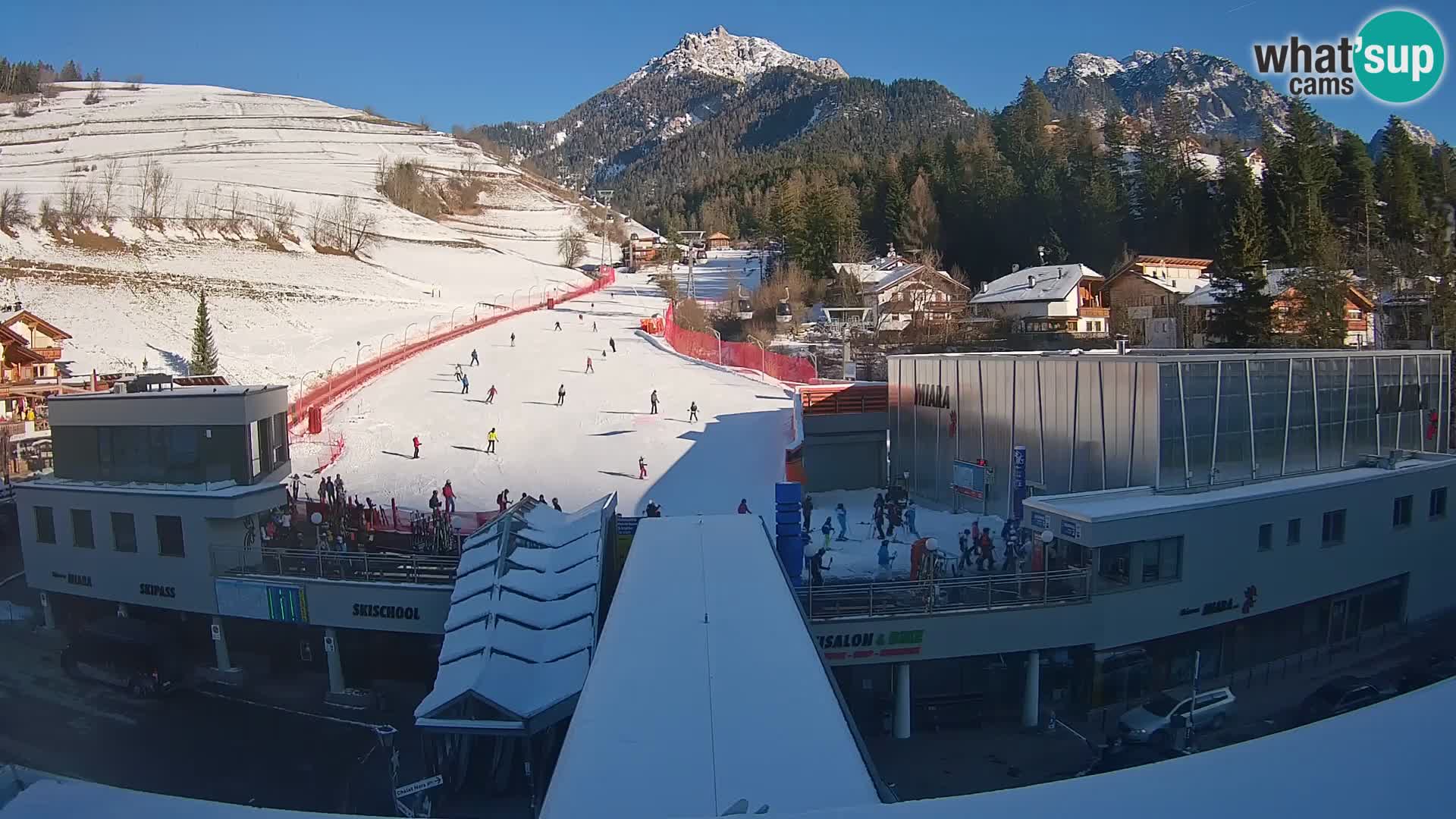 Kronplatz webcam Valley sation of Miara